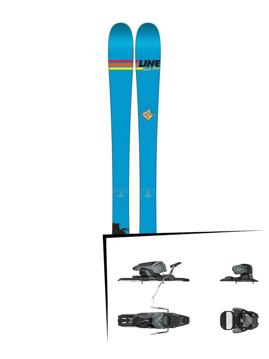 Set: Line Sick Day Shorty 2017 + Salomon Warden 11 (1706222) - Bild 1