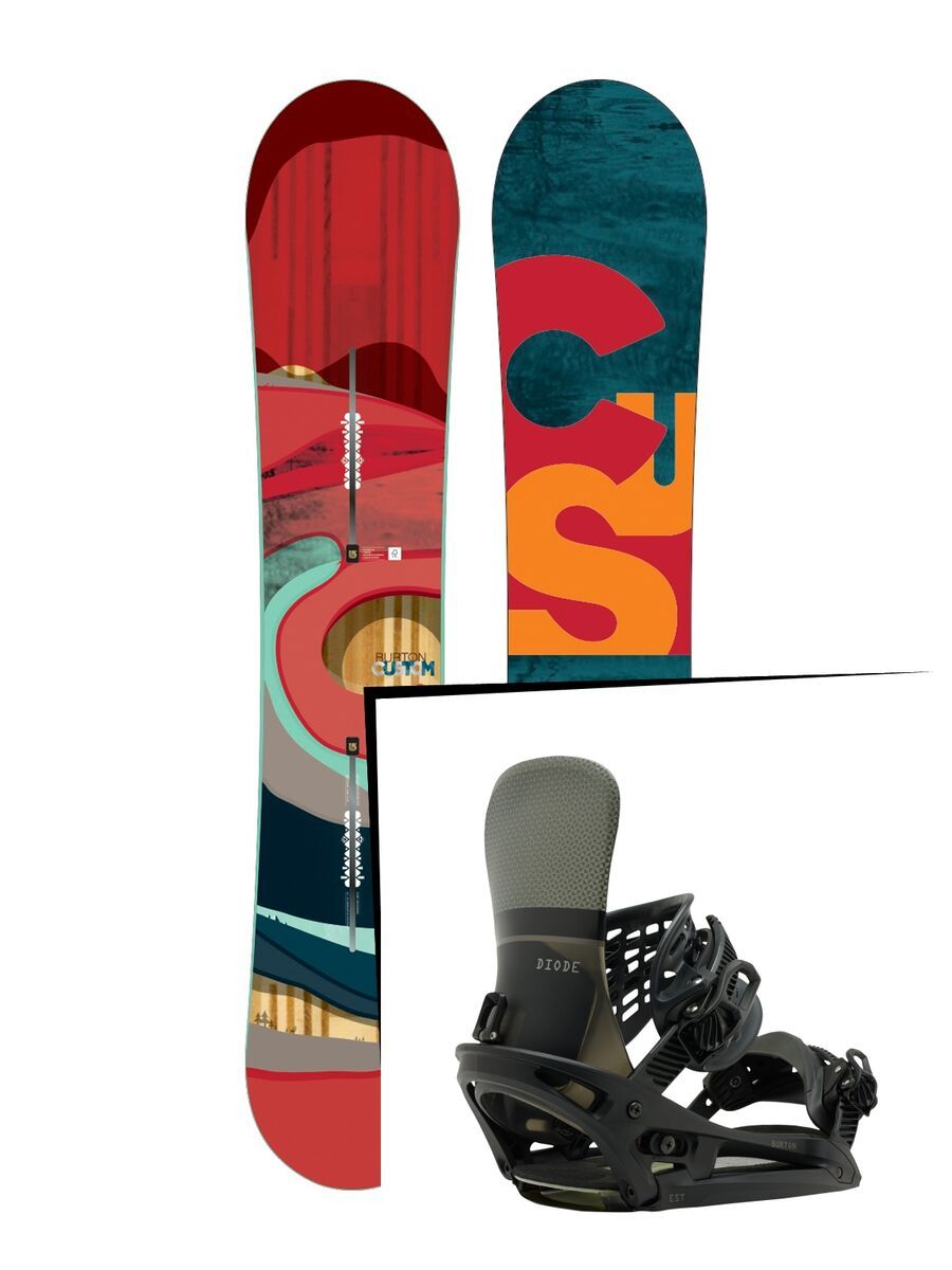 Burton Set: Custom 2016 + Burton Diode EST - Bild 1