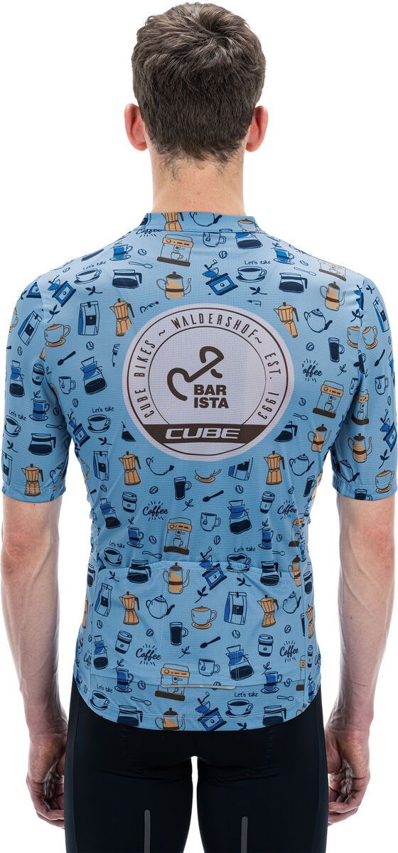 Cube Blackline Trikot CMPT kurzarm, blue - Bild 3