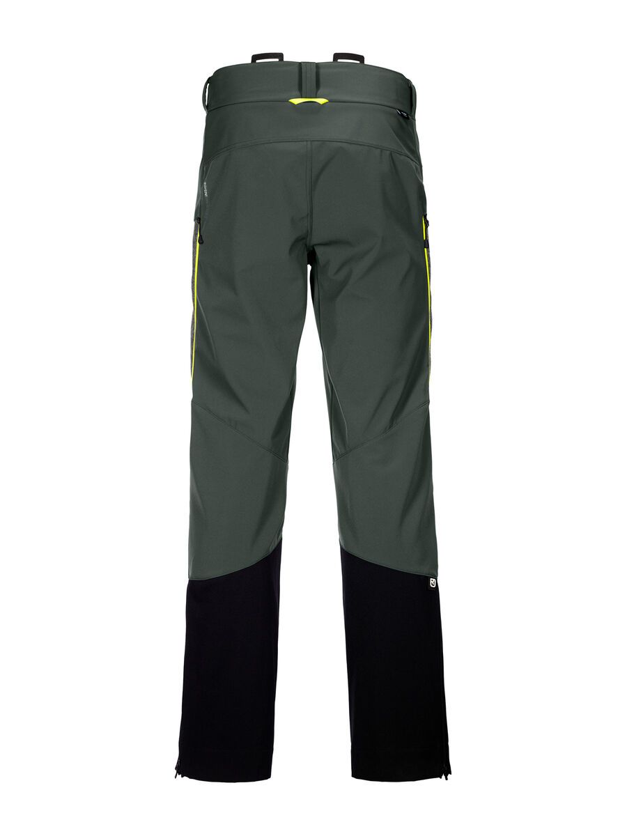 Ortovox Merino Naturtec Plus Pordoi Pants M, green pine - Bild 2