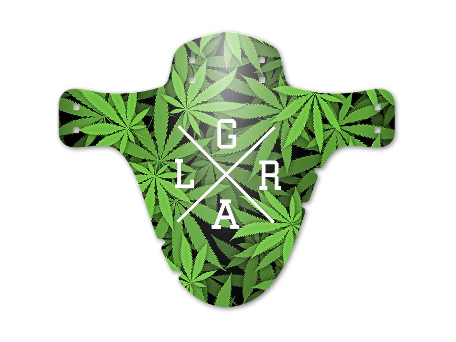 Loose Riders Mudguard 420, green/black - Bild 1