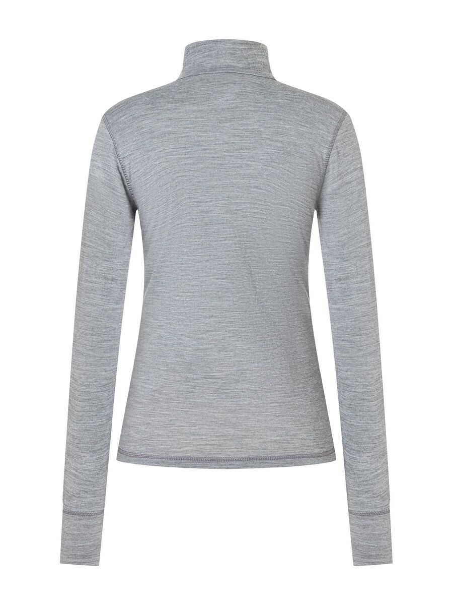 super.natural Tundra175 Zip 1/4 Damen, cashmere grey melange - Bild 2