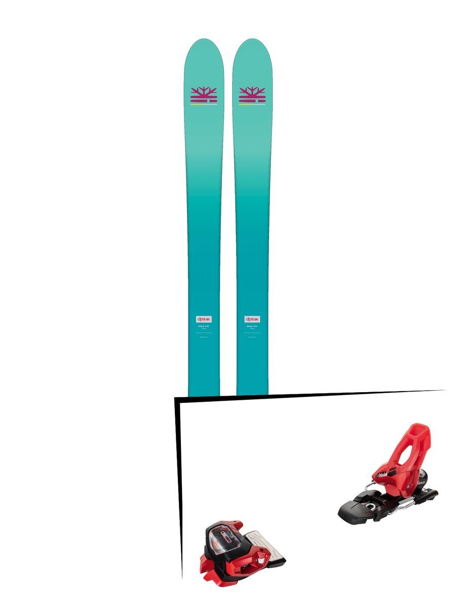 Set: DPS Skis Nina F99 Foundation 2018 + Tyrolia Attack² 11 GW red - Bild 1
