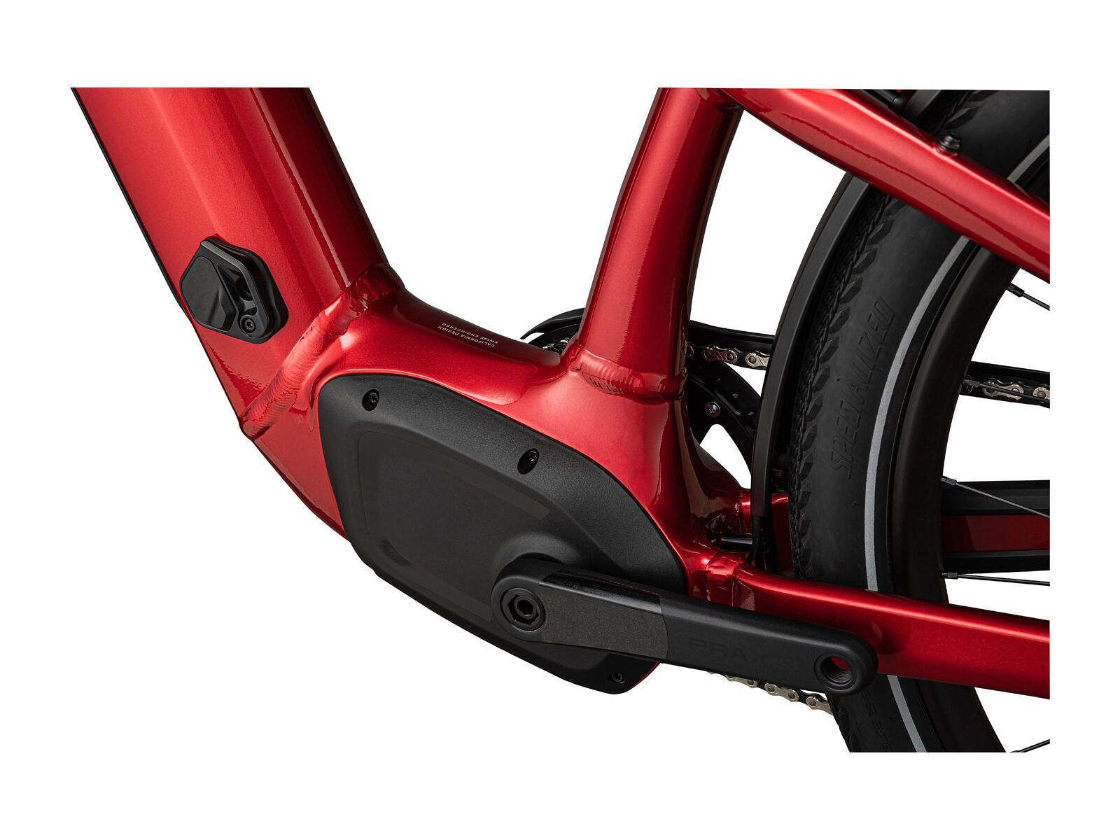 Specialized Turbo Como 4.0, red tint/silver reflective - Bild 6