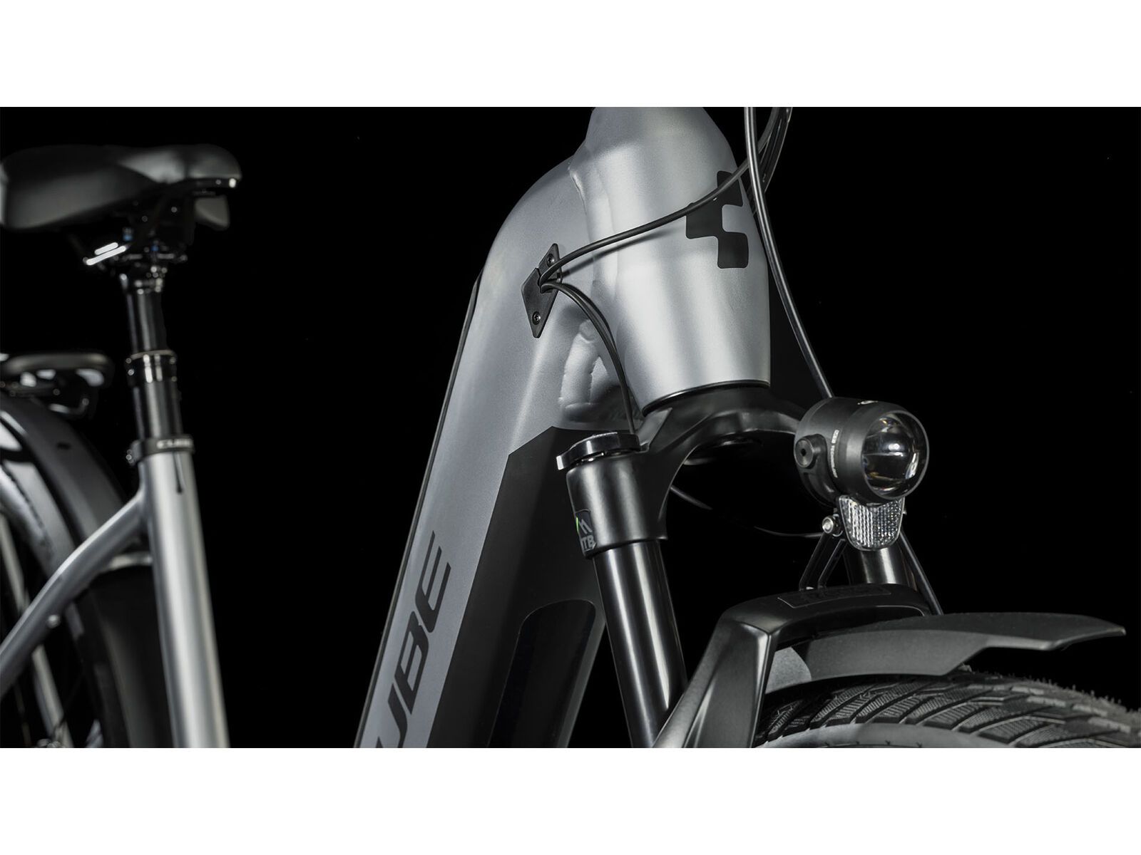 Cube Kathmandu Hybrid SLX 750 Easy Entry, polarsilver´n´black - Bild 7