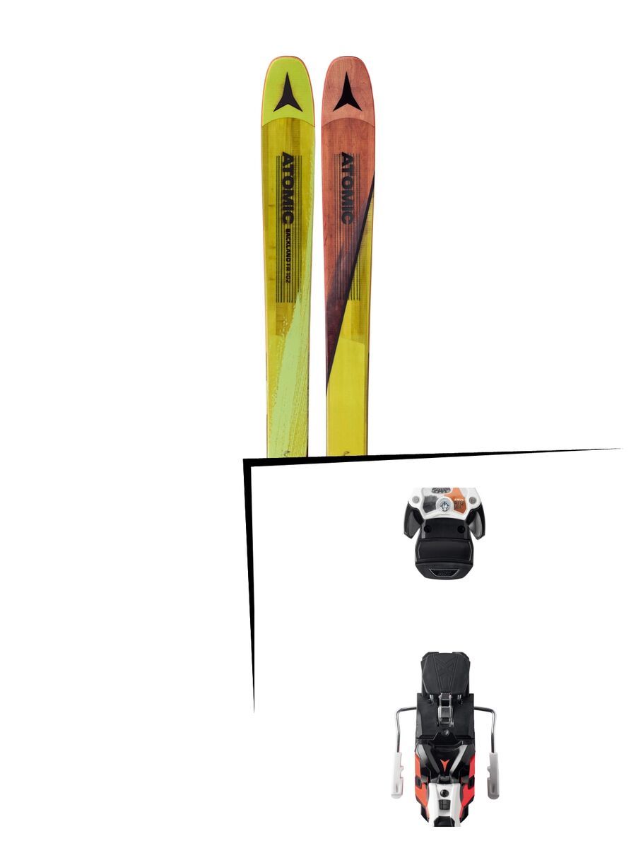 Set: Atomic Backland FR 102 2018 + Atomic Warden MNC 13 white/black/orange - Bild 1