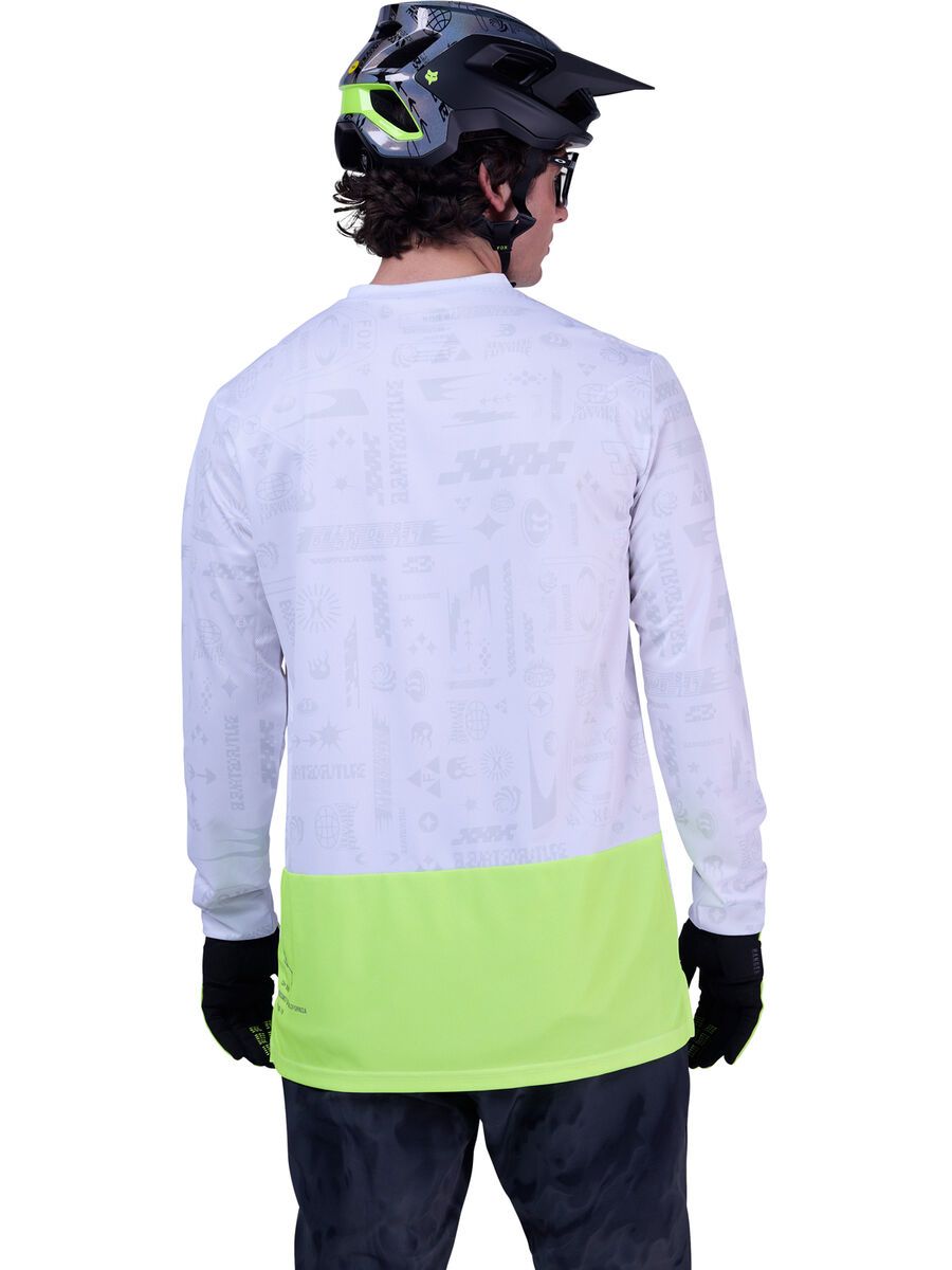 Fox Ranger LS Jersey Lunar, white - Bild 4