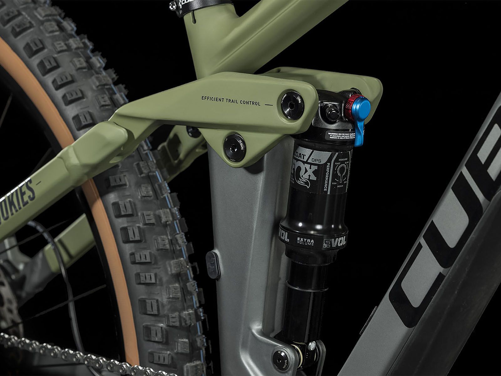 Cube Stereo 140 HPC Rookie, grey´n´olive - Bild 5