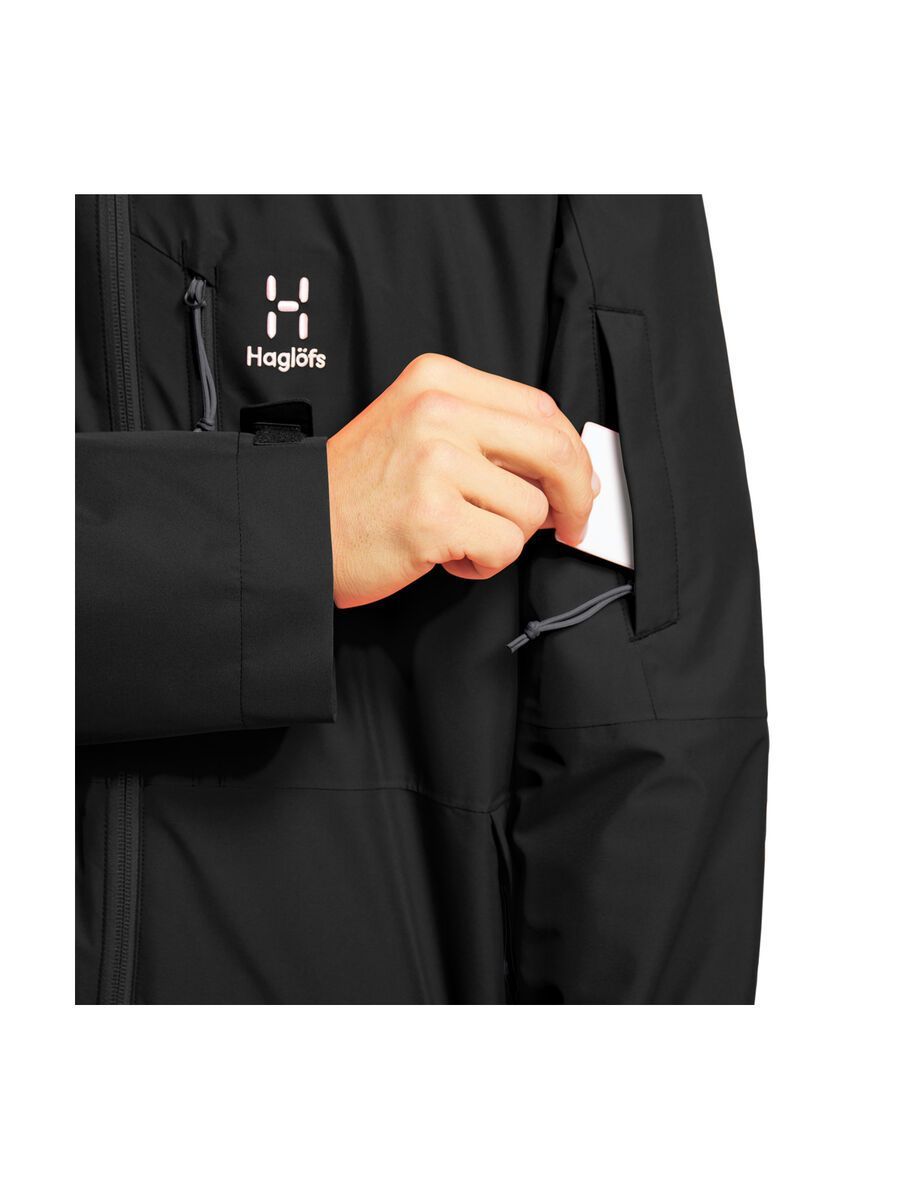 Haglöfs Gondol Insulated Jacket Men, true black - Bild 4