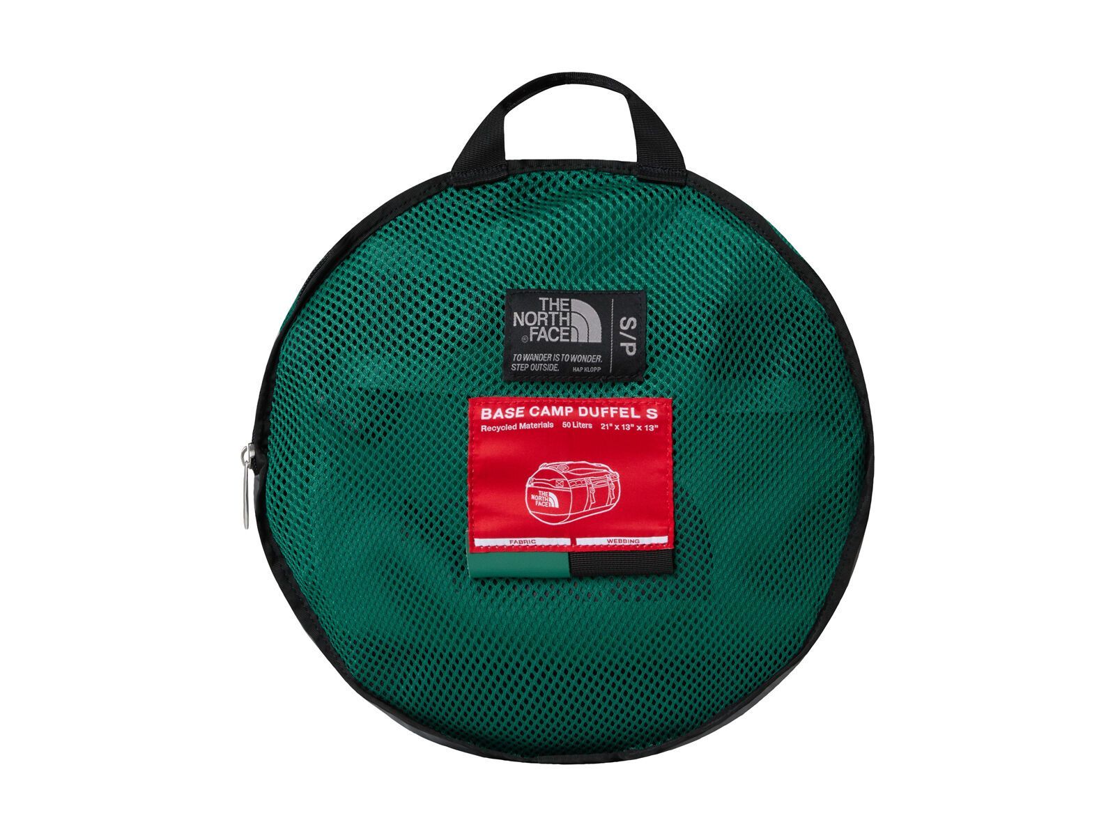 The North Face Base Camp Duffel - S, evergreen/tnf black - Bild 3