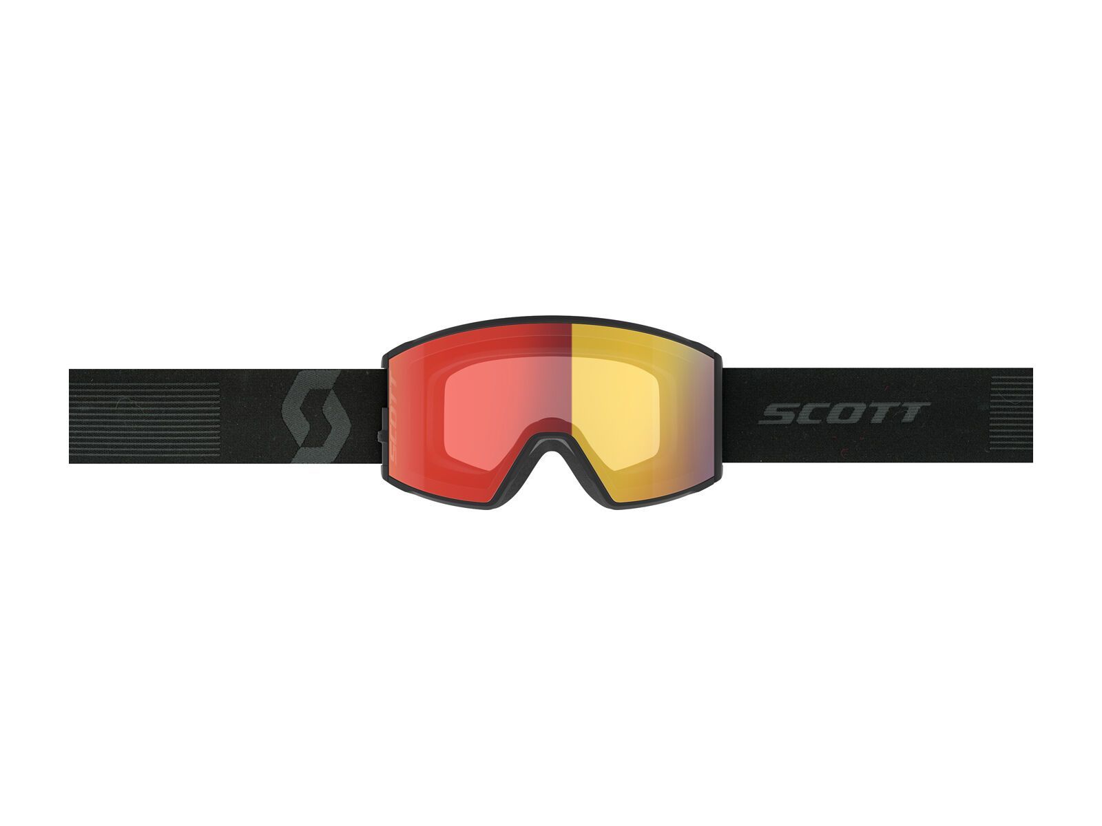 Scott React - Enhancer Red Chrome, mineral black - Bild 2