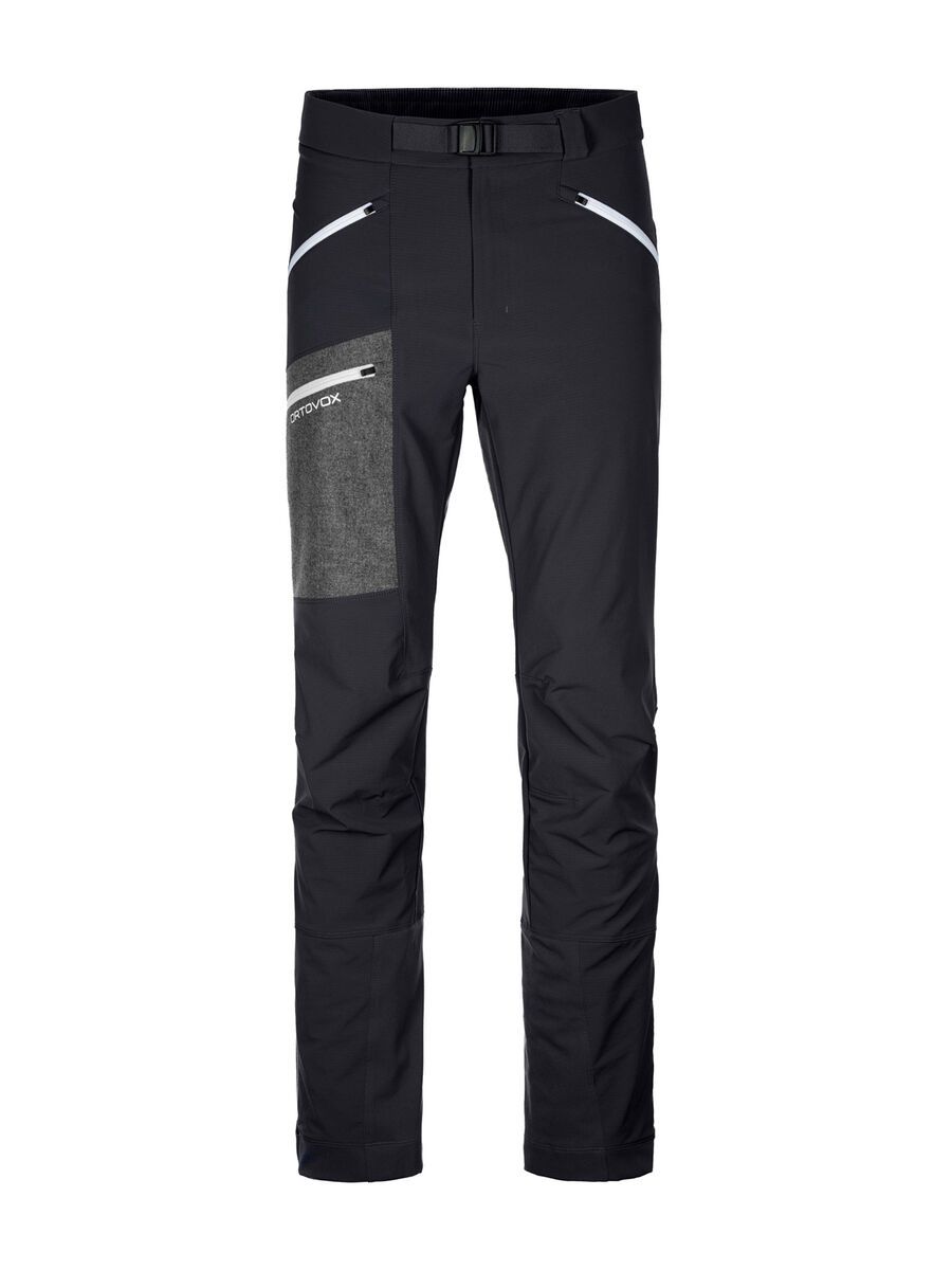 Ortovox Merino Airsolation Cevedale Pants M, black raven - Bild 1