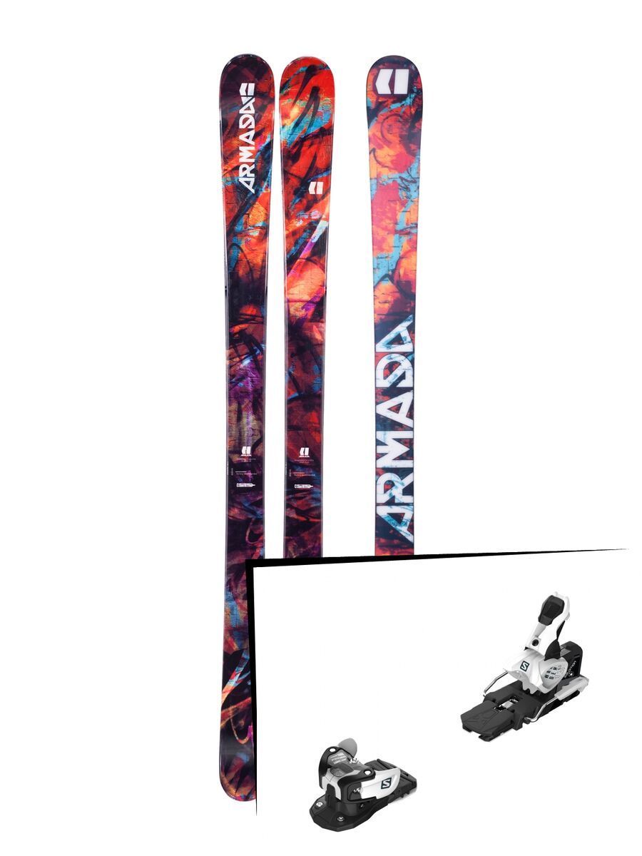 Set: Armada Arv 84 2018 + Salomon Warden MNC 13 white/black - Bild 1