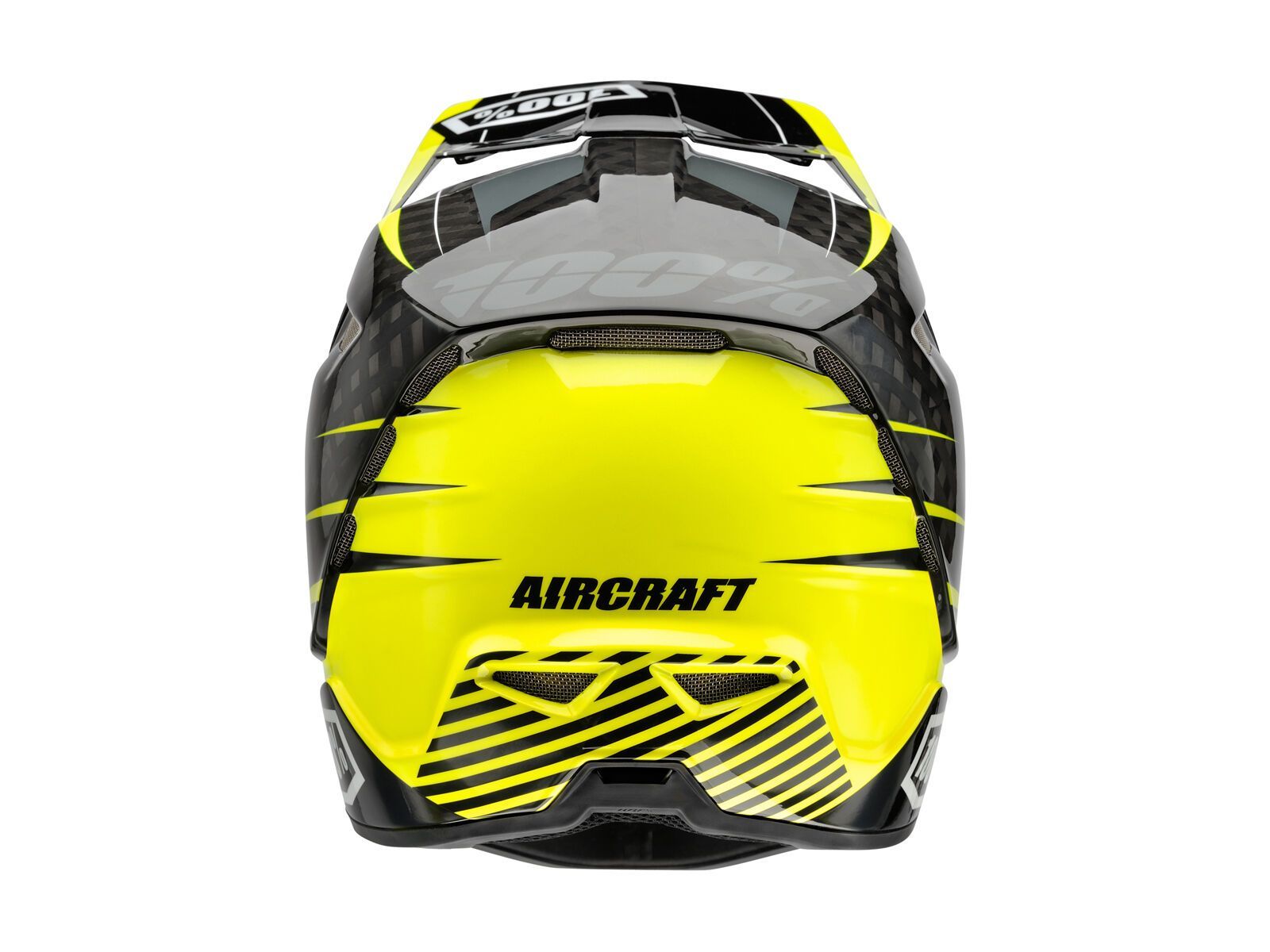 100% Aircraft DH Helmet, Basetech yellow - Bild 2