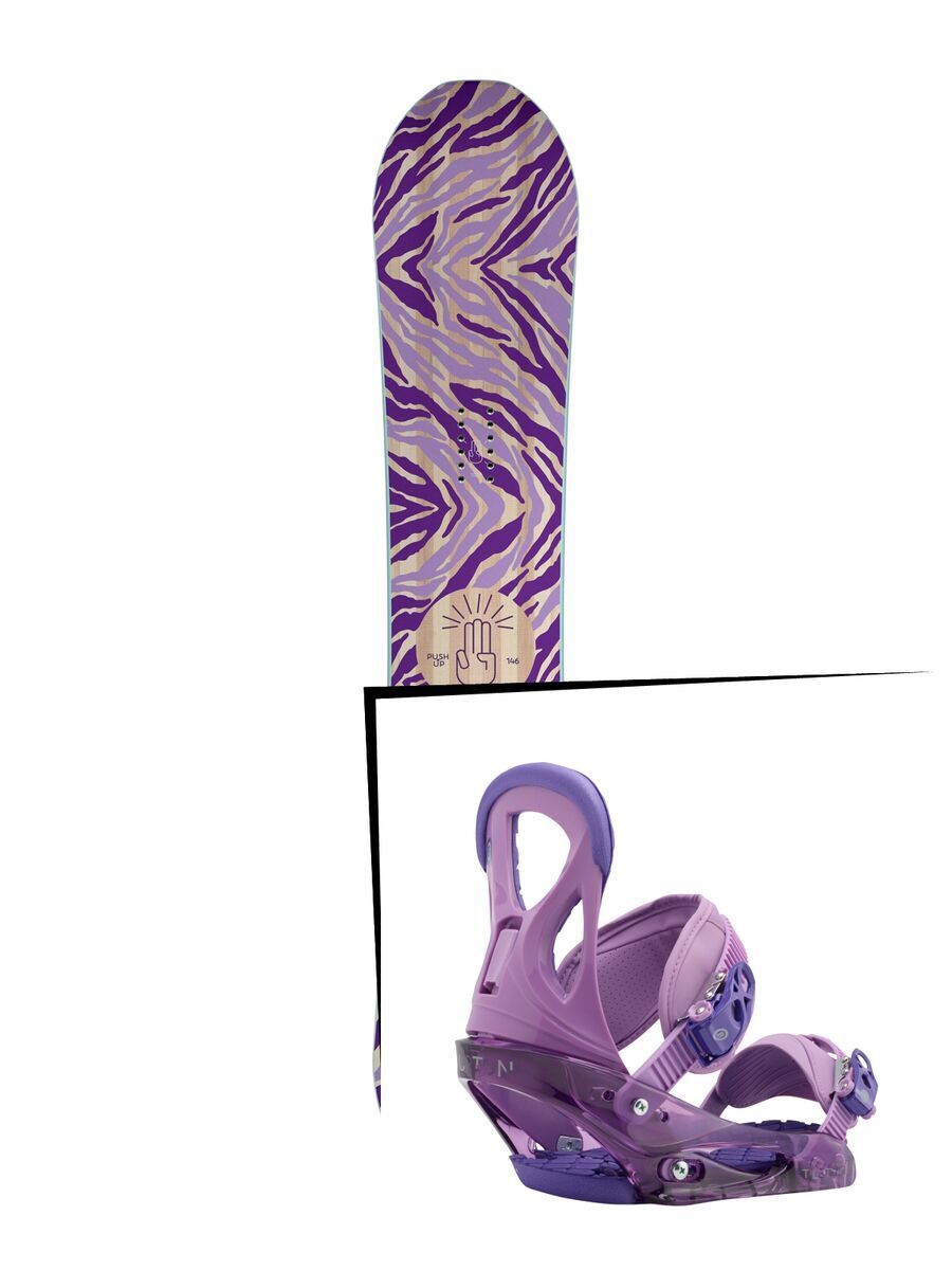 Set: Bataleon Push Up 2017 + Burton Stiletto (1712936S) - Bild 1