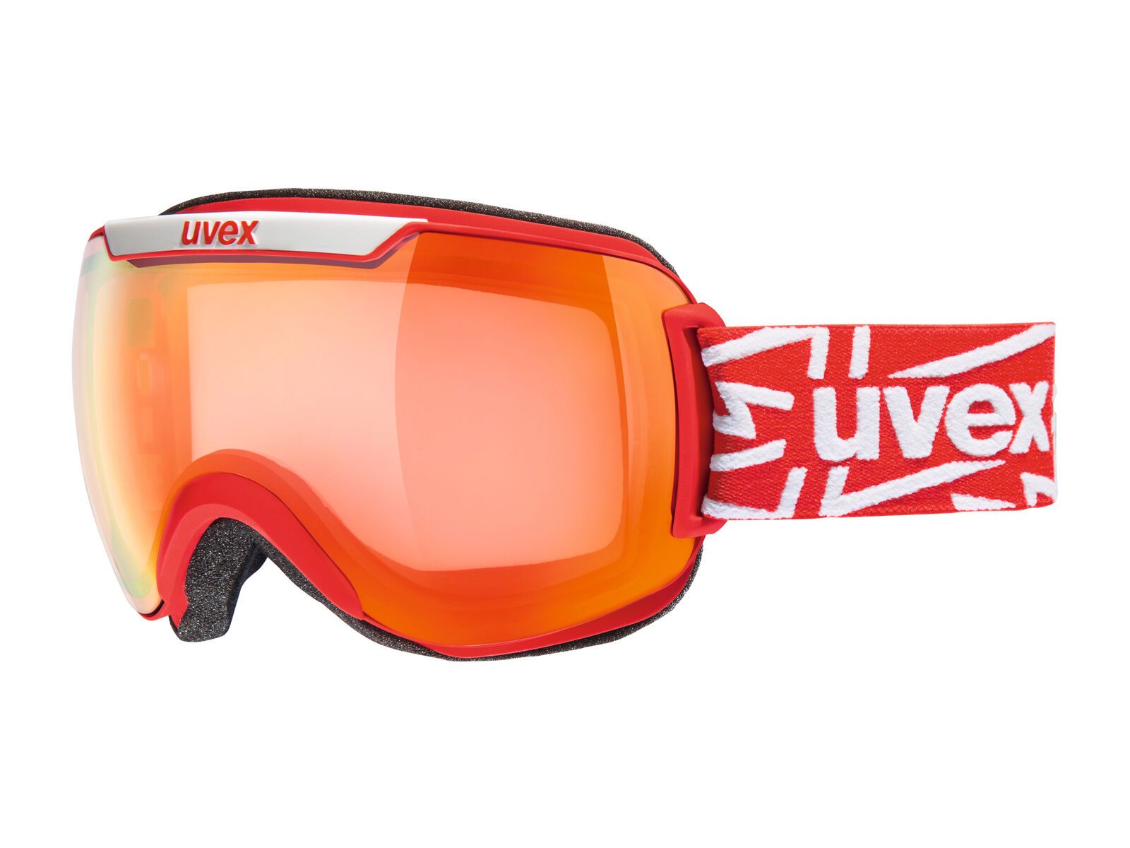 uvex downhill 2000 VFM, red mat/Lens: mirror red - Bild 1