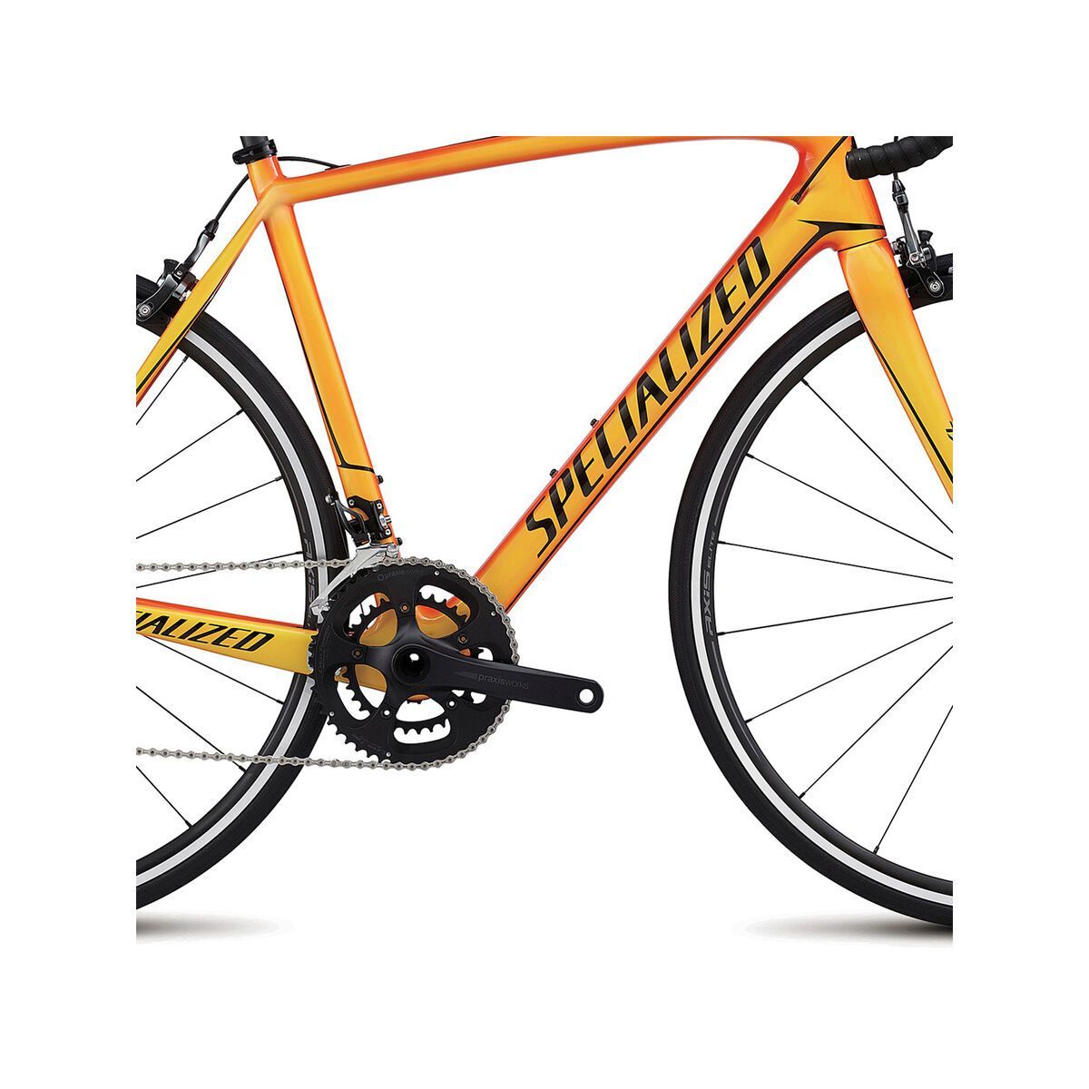 Specialized Tarmac SL4 Sport, gloss moto orange/bright yellow/tarmac black - Bild 3