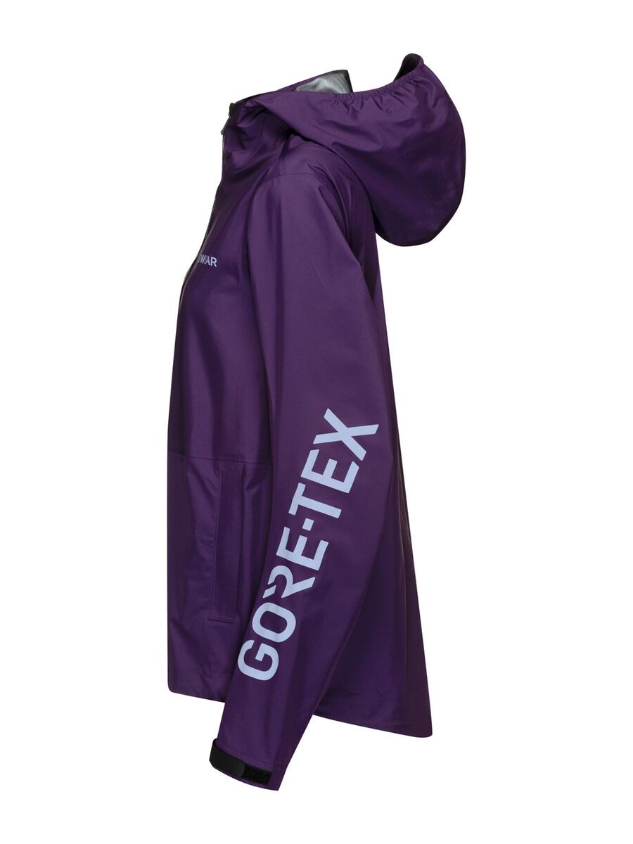 GOREWEAR Lupra 2.0 Gore-Tex Logo Kapuzenjacke Damen, purple indigo/amethyst frey - Bild 2