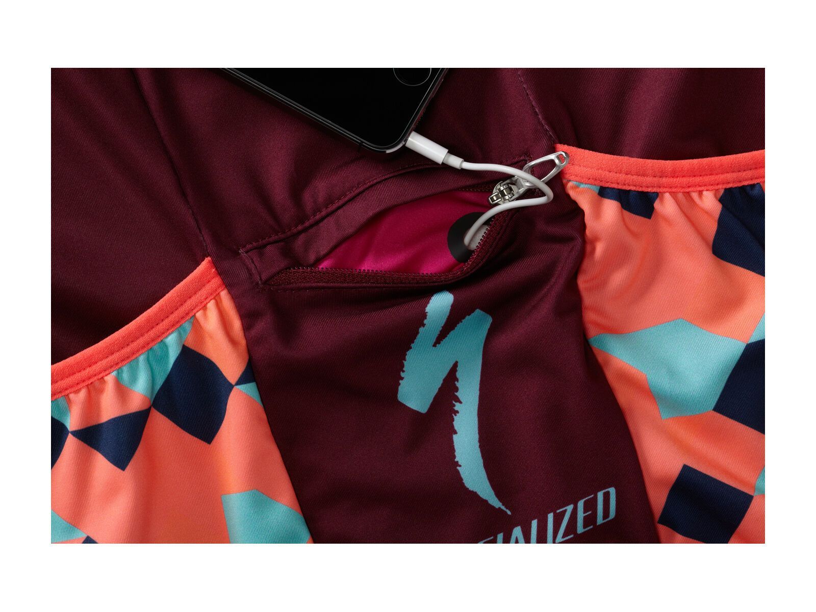 Specialized Women's RBX Comp Jersey SS, burgundy - Bild 4