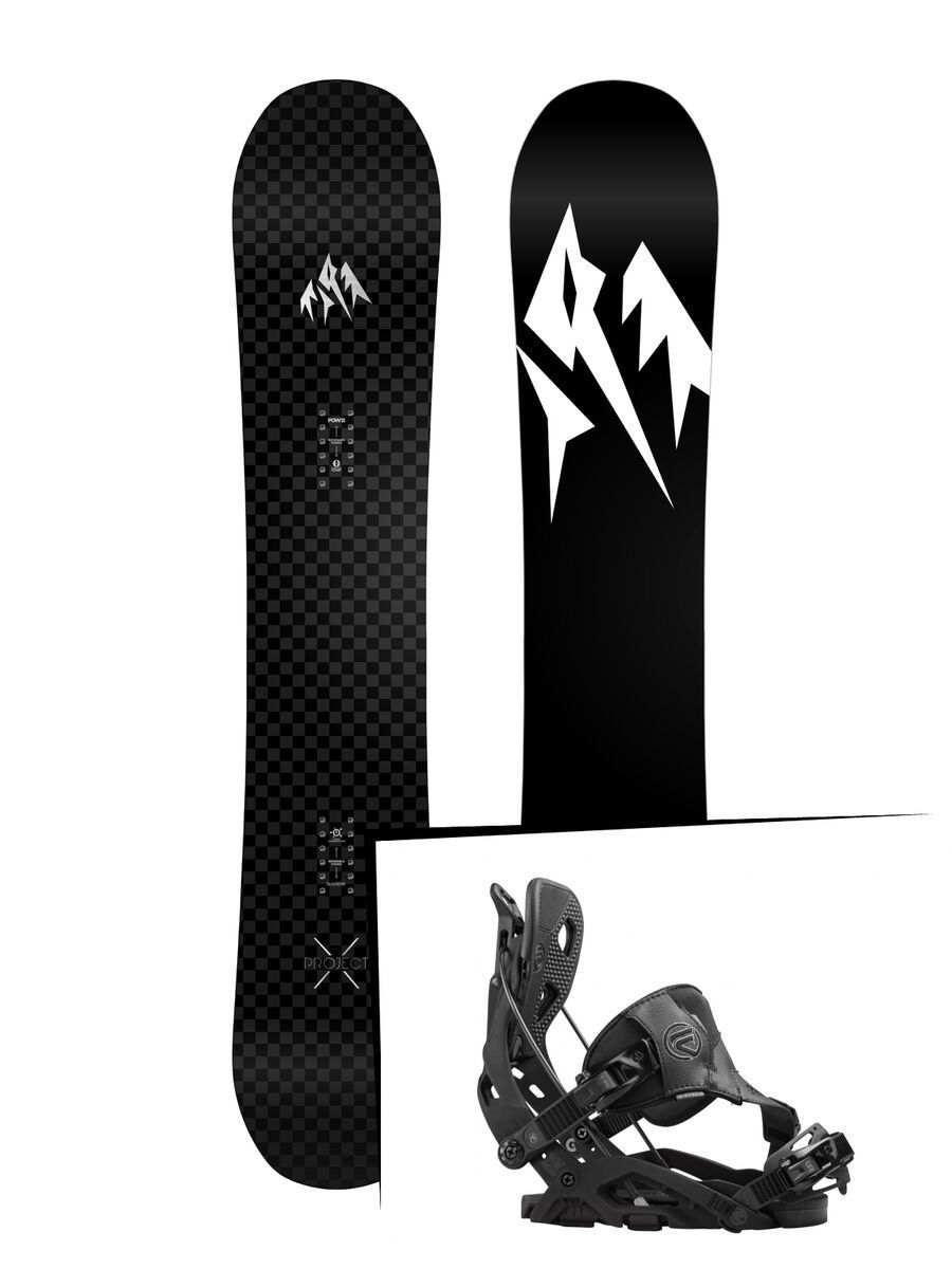 Set: Jones Project X 2017 + Flow Fuse Hybrid (1513148S) - Bild 1