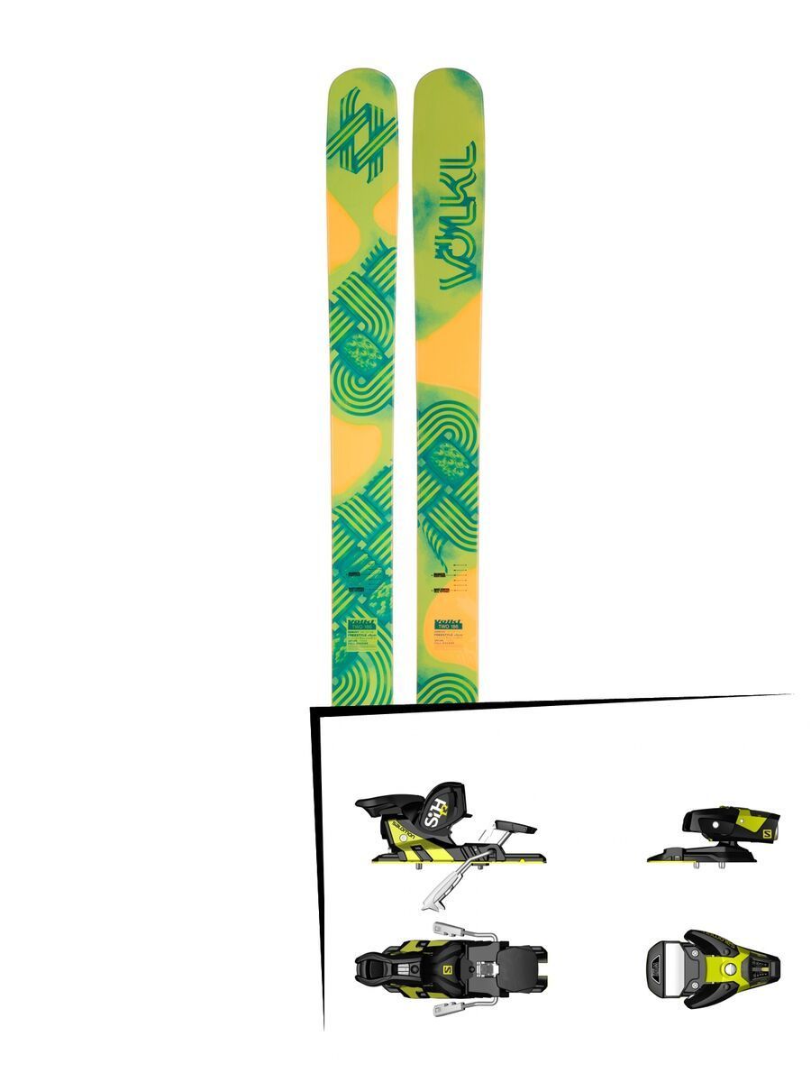 Völkl Set: Two 2016 + Salomon STH2 WTR 13 - Bild 1