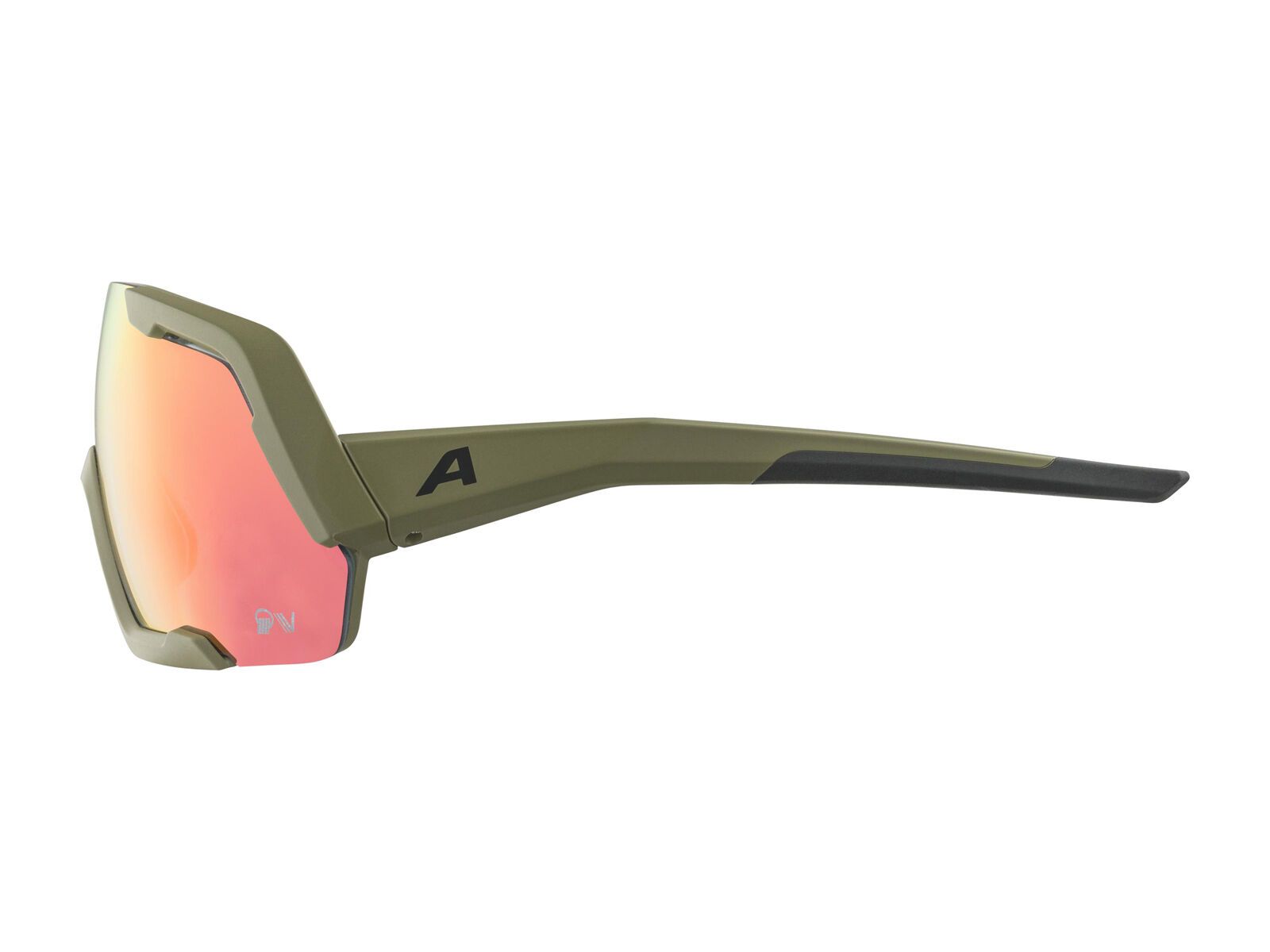 Alpina Rocket QV, QuattroVarioflex Mirror Rainbow / olive matt - Bild 4