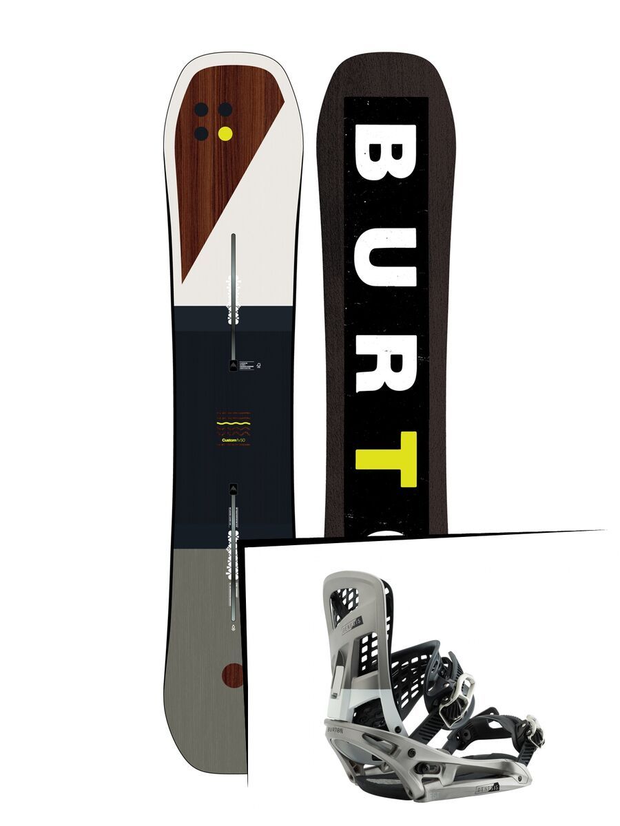 Set: Burton Custom Flying V 2019 +  Genesis EST (2218336S) - Bild 1