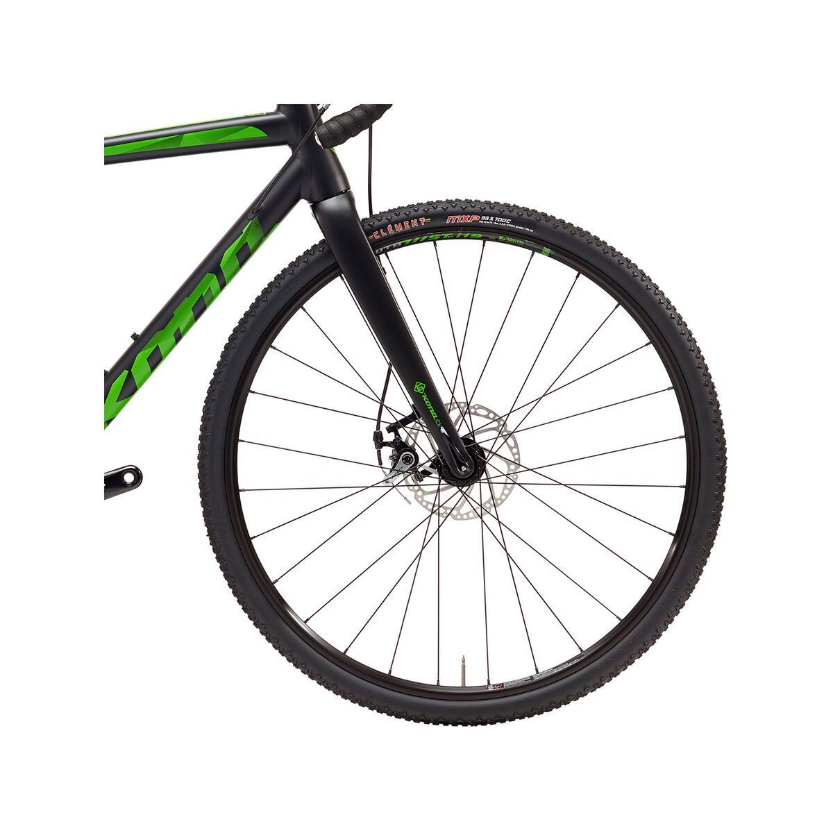 Kona Jake the Snake, matt black/green - Bild 2