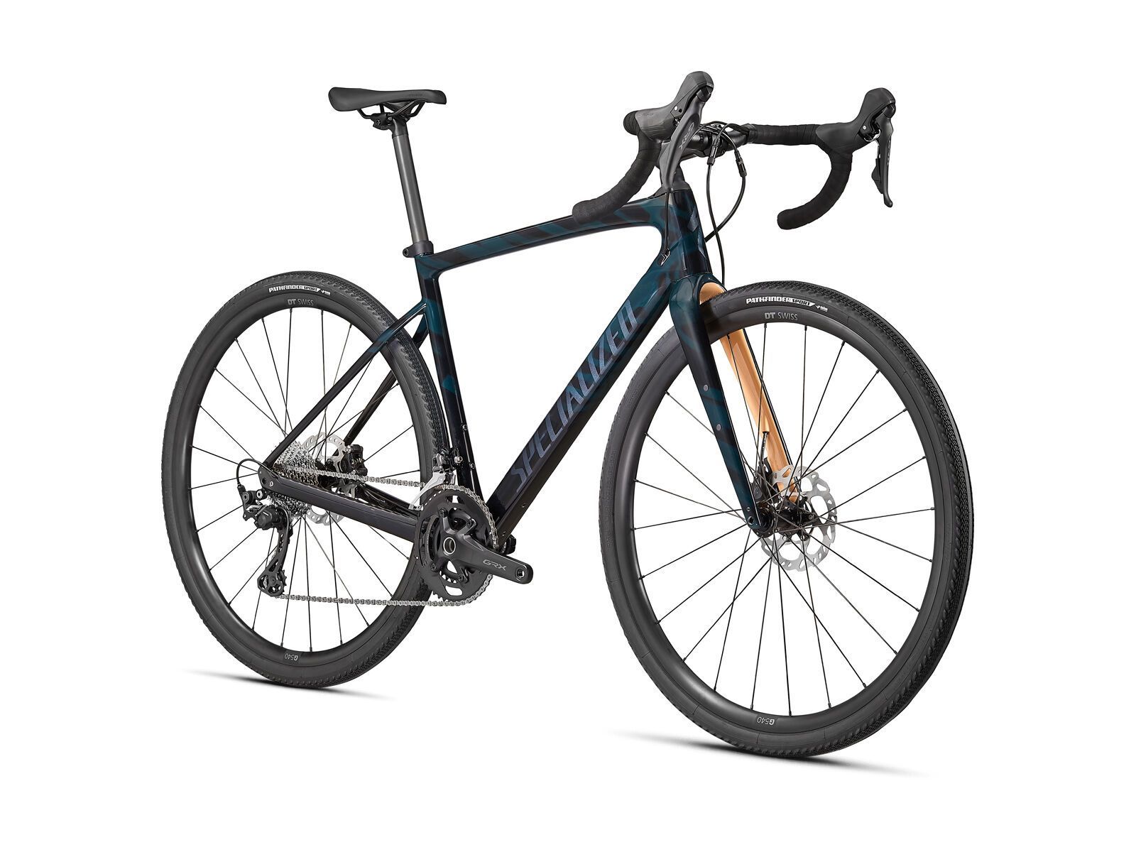 Specialized Diverge Sport Carbon, forest green/ice papaya/chrome - Bild 2