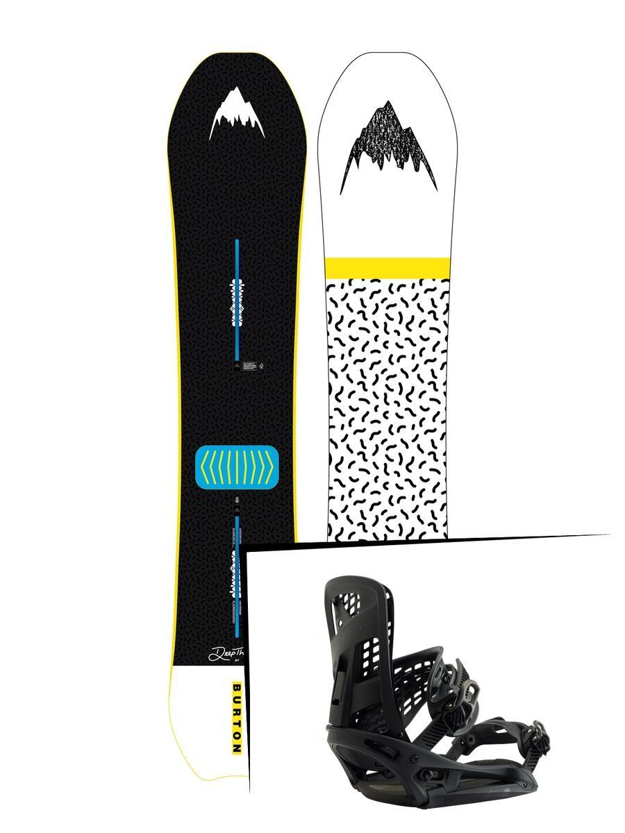 Set: Burton Deep Thinker 2019 +  Genesis EST (2218333S) - Bild 1