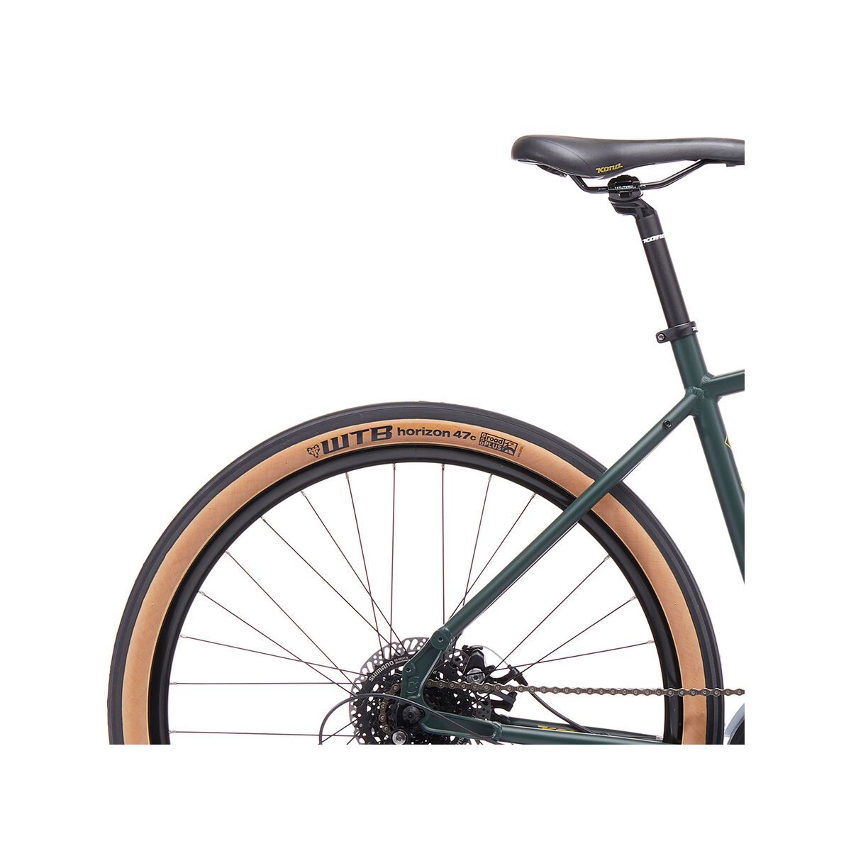 Kona Dew, matt forest grey w/ mustard decals - Bild 6