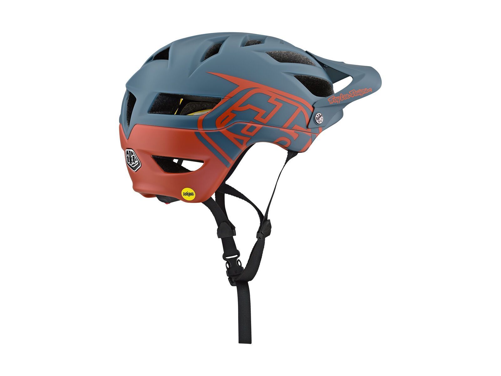TroyLee Designs A1 Classic Helmet MIPS, air force blue/clay - Bild 2