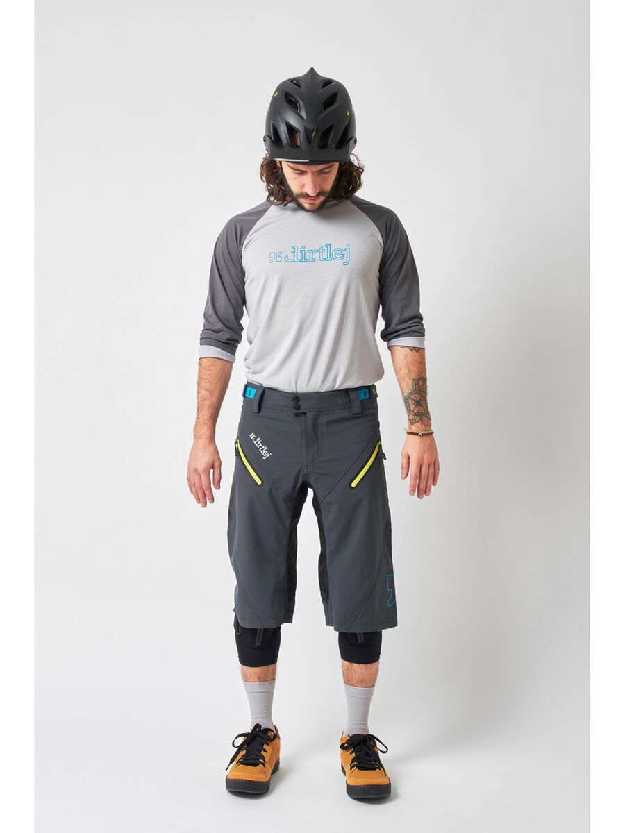 dirtlej Trailscout Waterproof Men, steelblue/lime - Bild 5