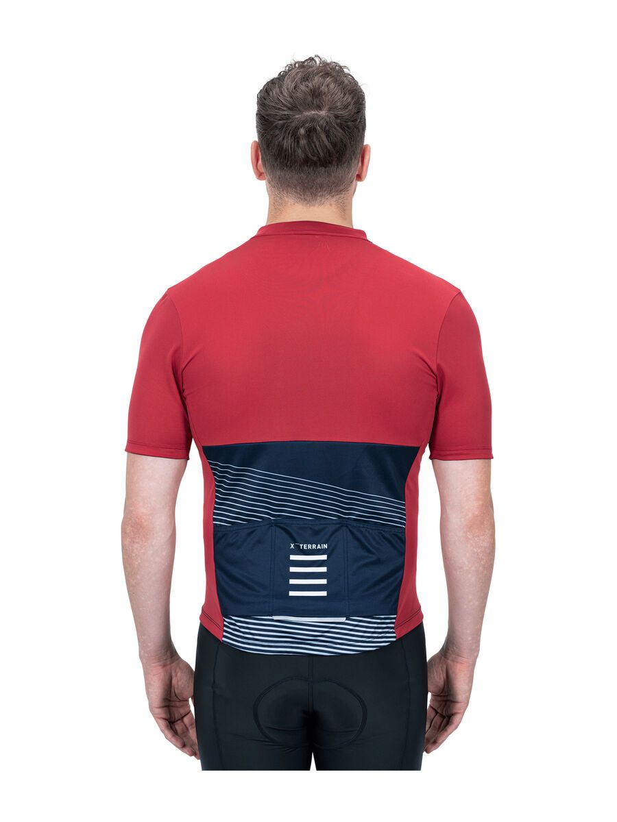 Cube ATX Trikot Full Zip kurzarm, red - Bild 3