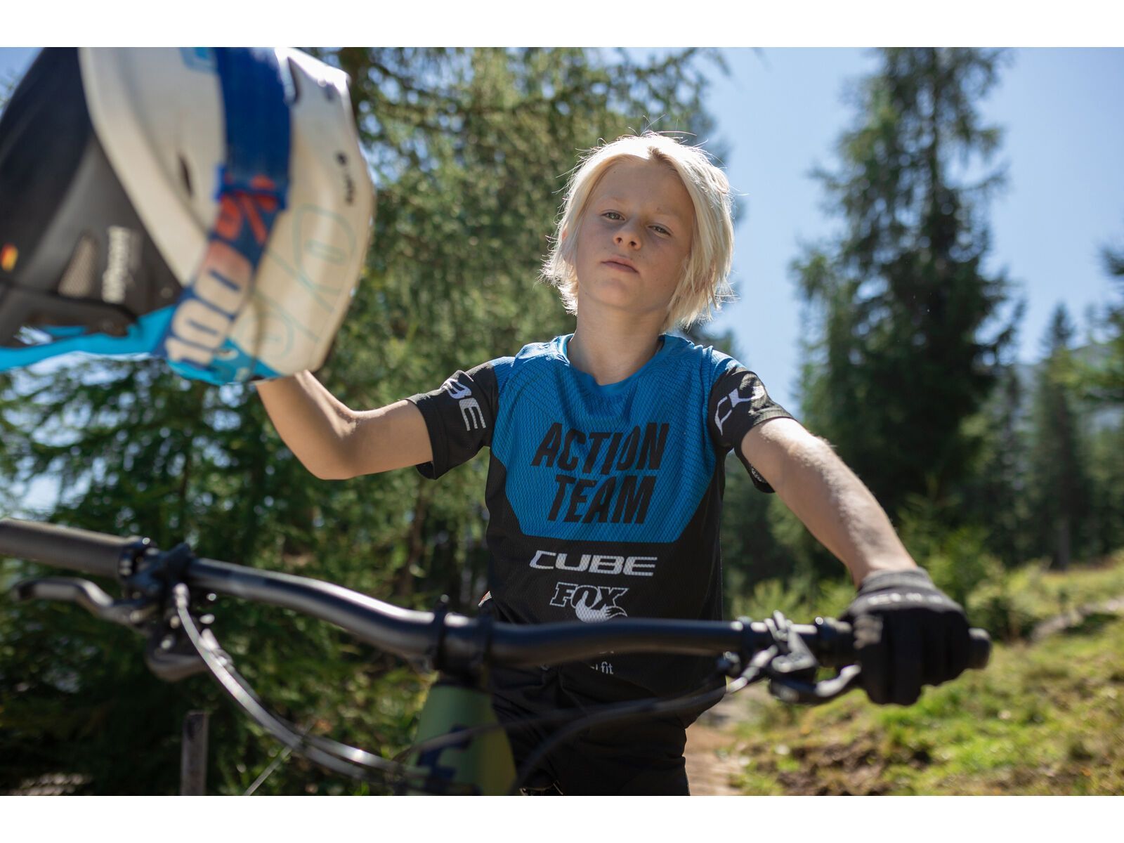 Cube Stereo 140 HPC Rookie, flashgrey´n´olive - Bild 12