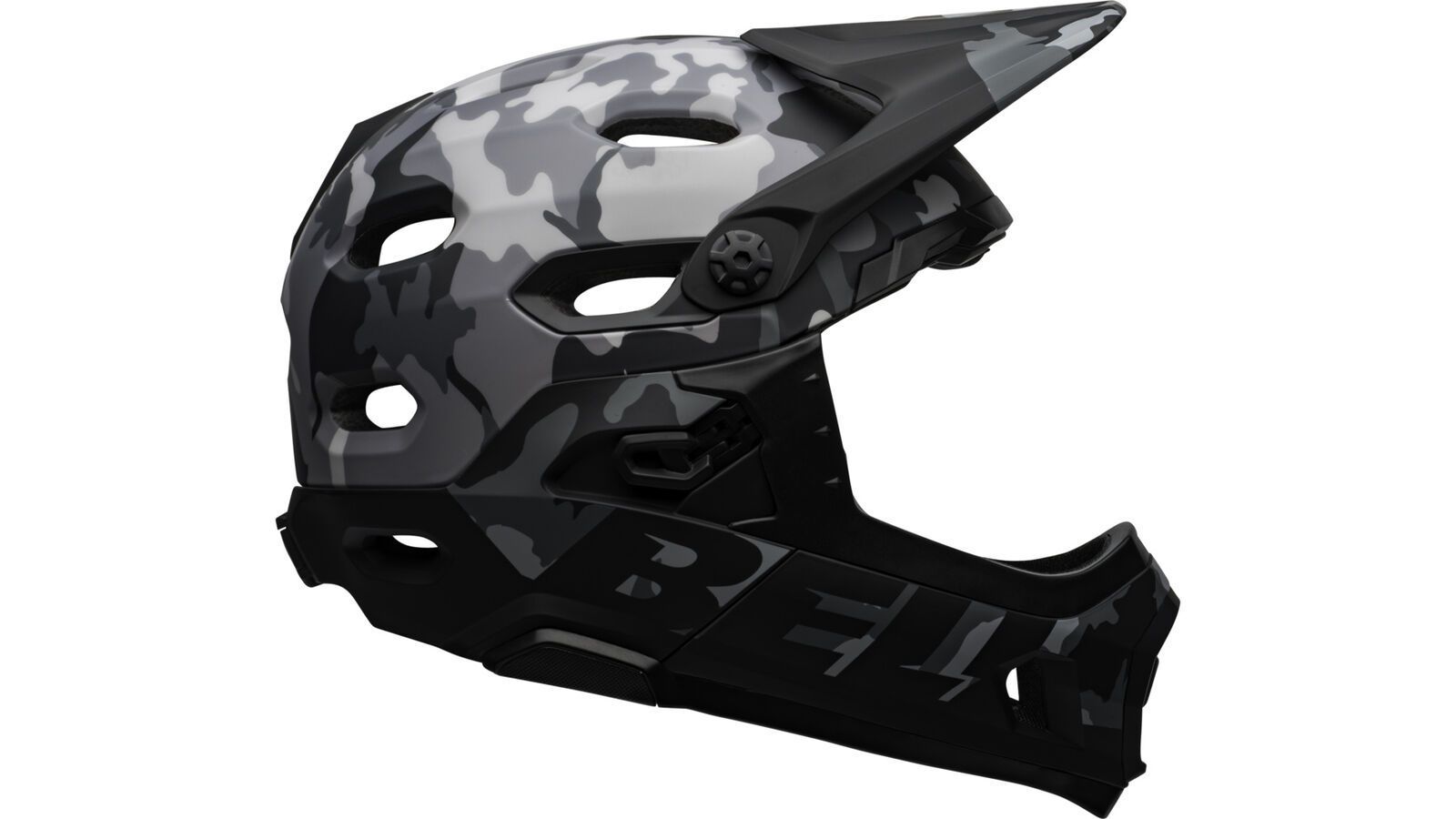 Bell Super DH MIPS, matte/gloss black camo - Bild 3
