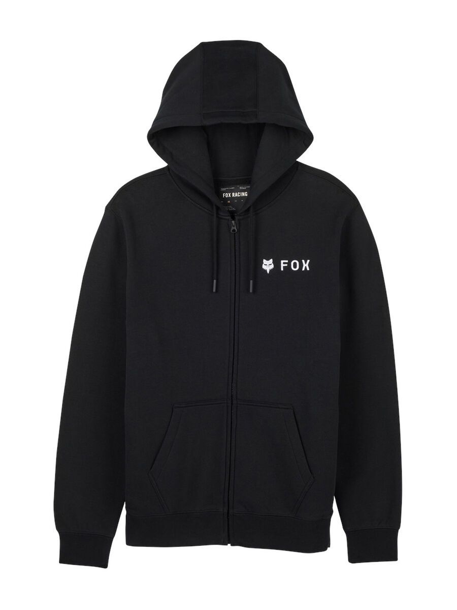 Fox Absolute Fleece Zip Hoodie, black - Bild 1