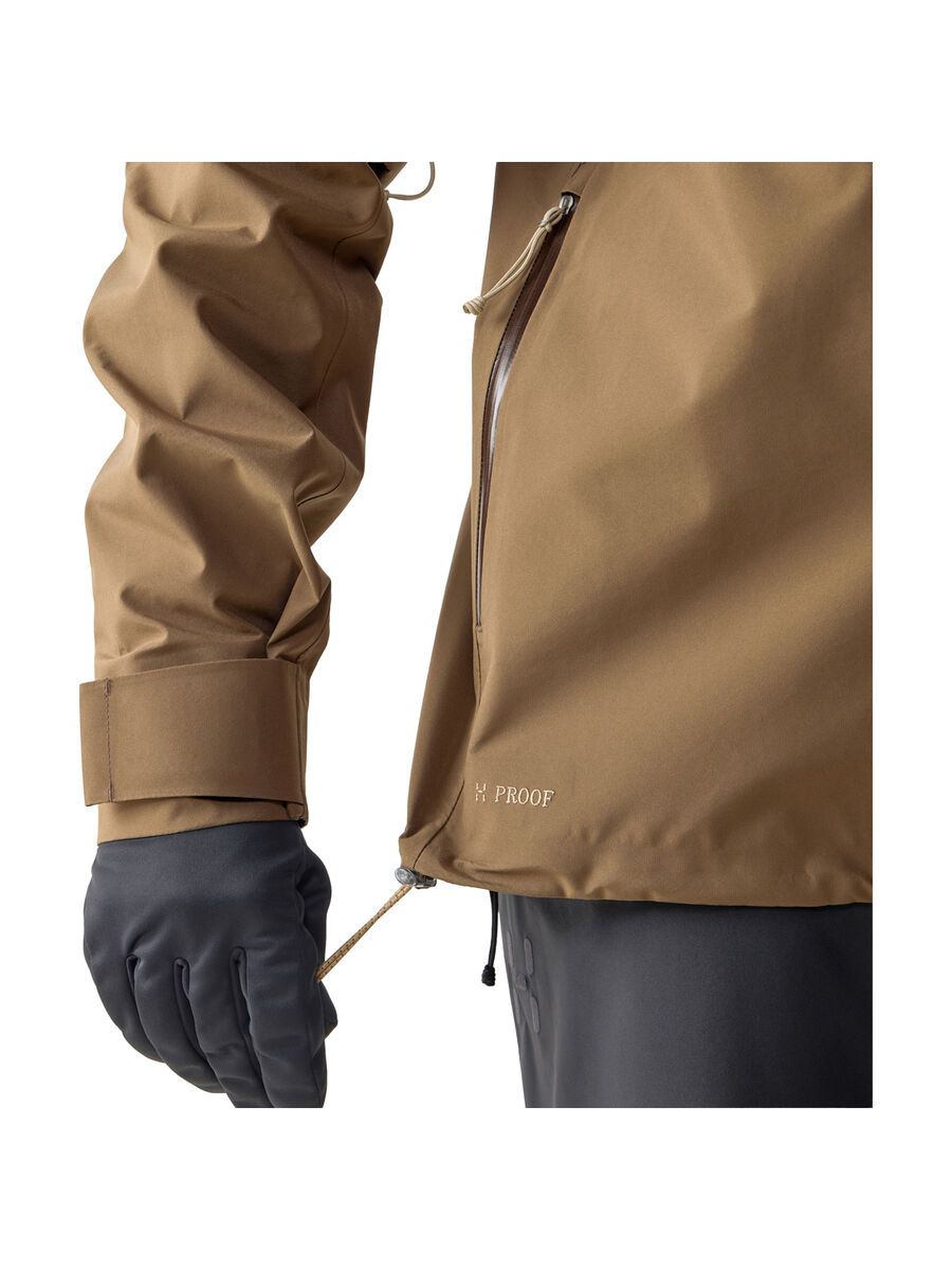 Haglöfs Alper Proof Jacket Men, teak brown - Bild 8