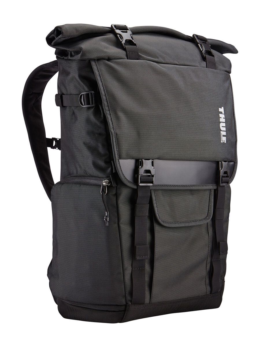 Thule Covert DSLR Rolltop Backpack, schwarz - Bild 1