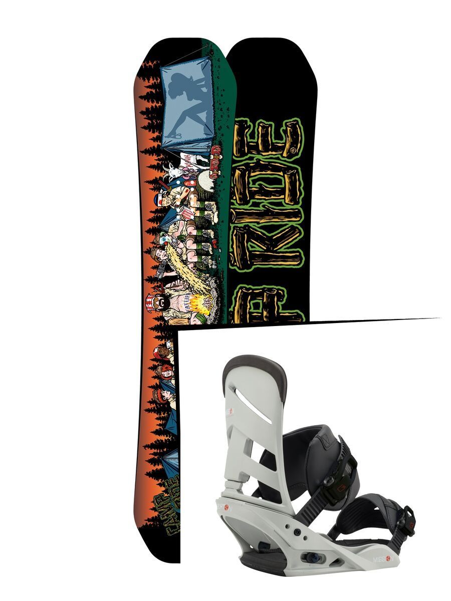 Set: Ride Kink 2017 + Burton Mission (1712876S) - Bild 1