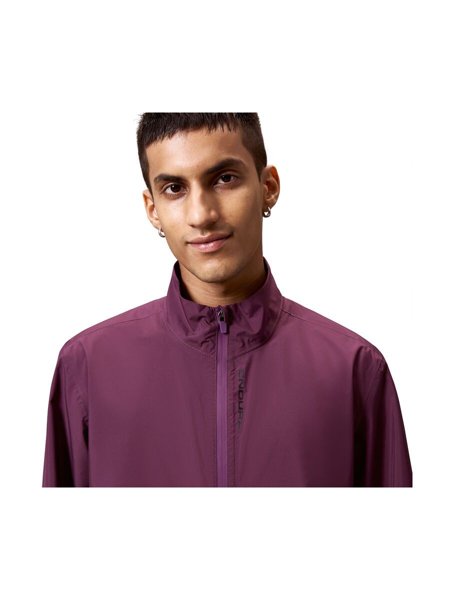 Endura Loop Rout Wasserdichte Jacke, black cherry - Bild 6
