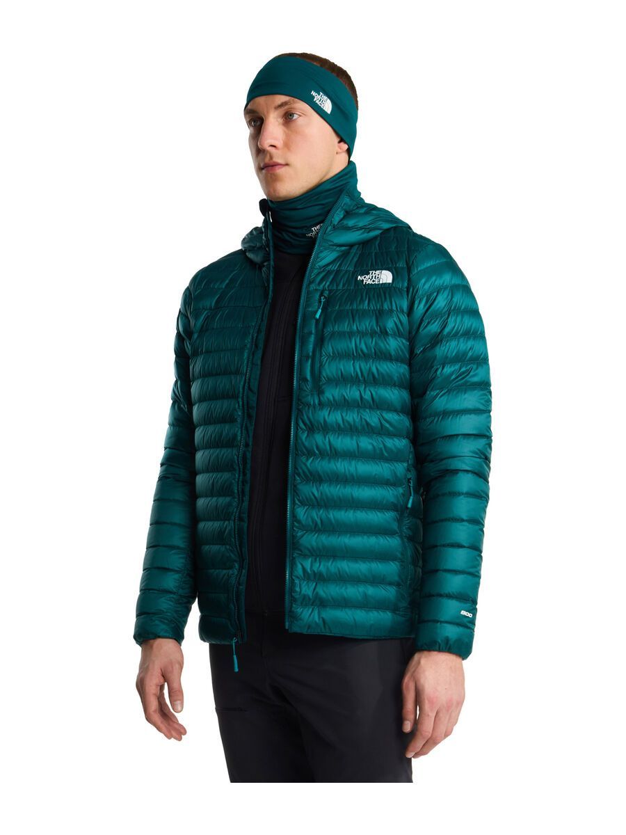The North Face M Bettaforca LT Down Hoodie, pacific teal/restorativ - Bild 4