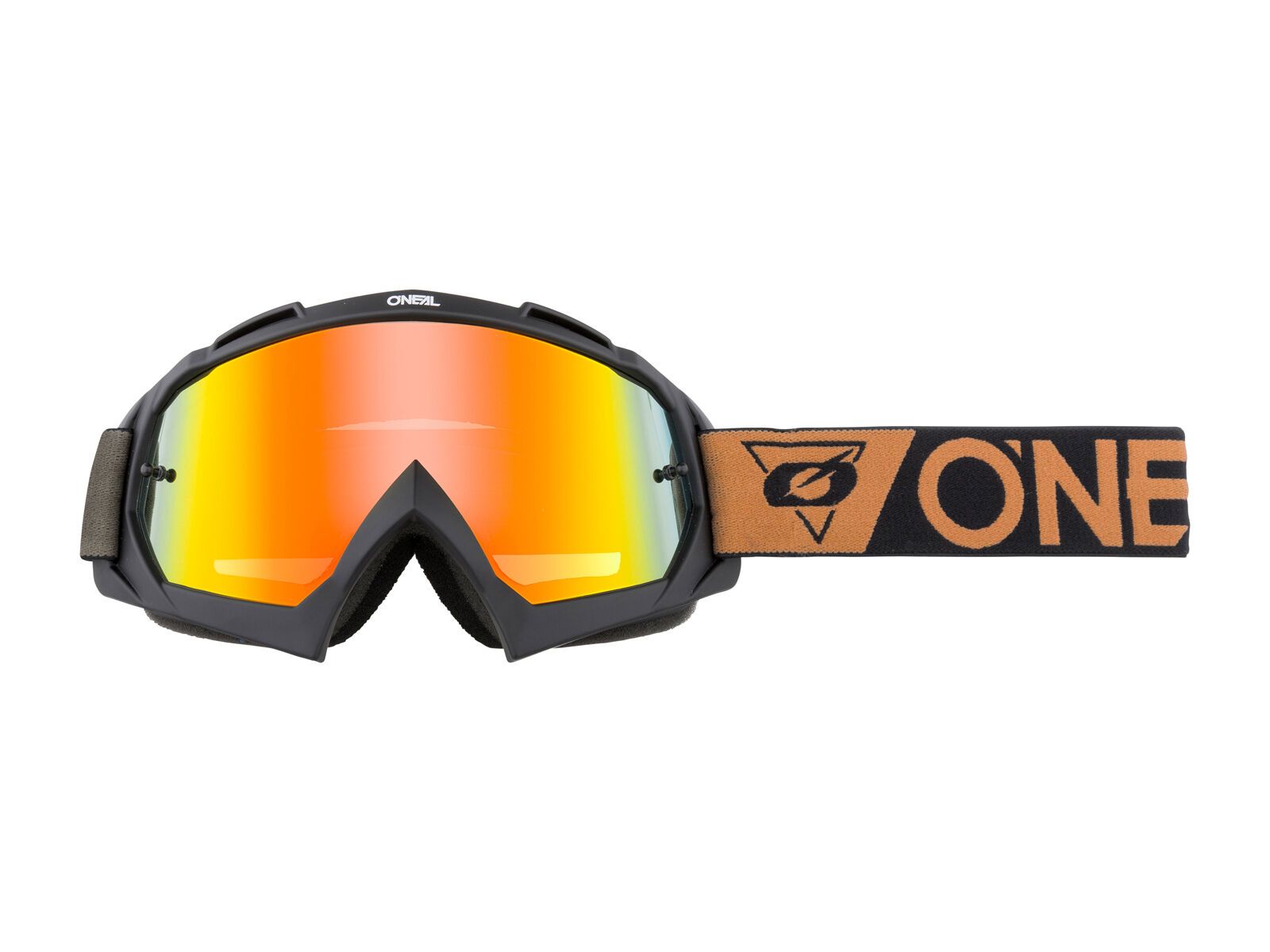 ONeal B-10 Goggle Speedmetal – Radium Red, black/brown - Bild 1