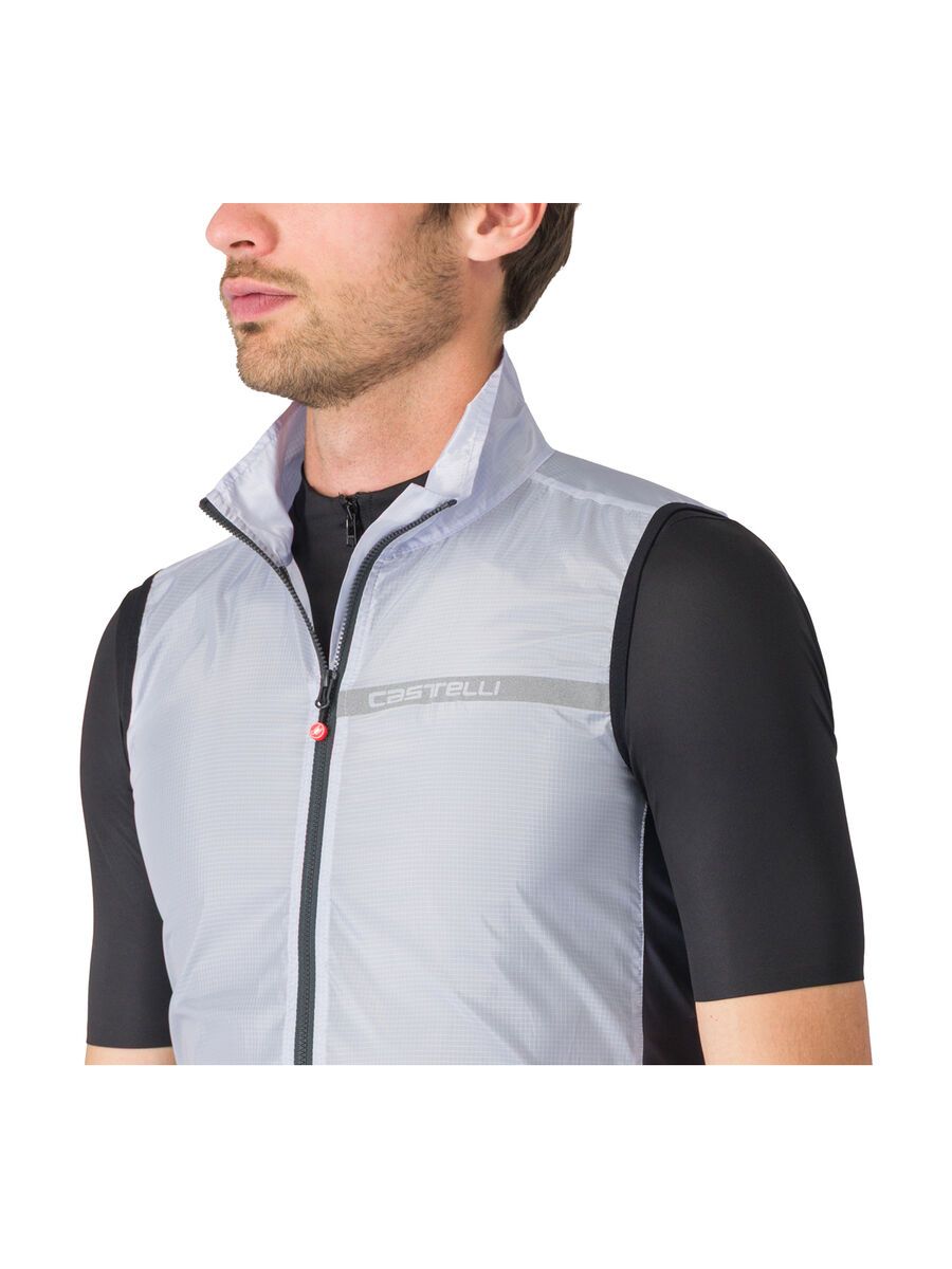 Castelli Squadra Stretch Vest, silver gray/dark gray - Bild 4