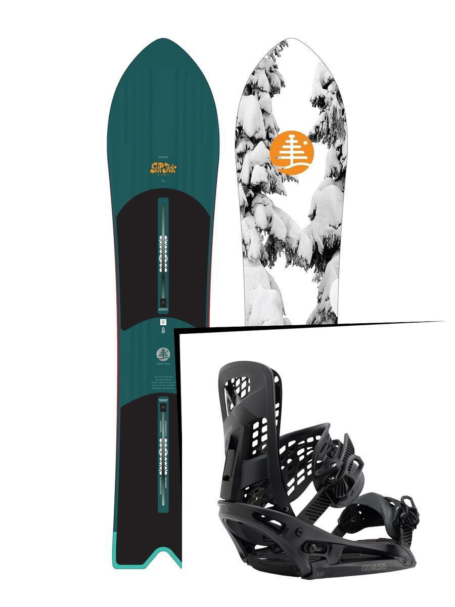 Set: Burton Skipjack Surf 2017 +  Genesis EST (1712781S) - Bild 1
