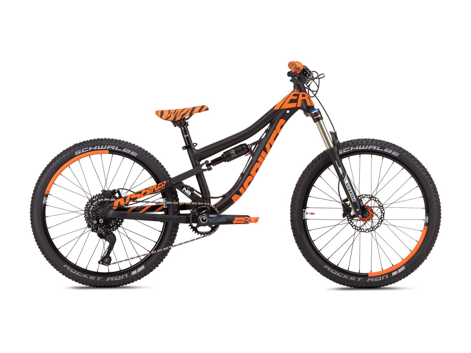 NS Bikes Nerd JR, black/orange - Bild 1