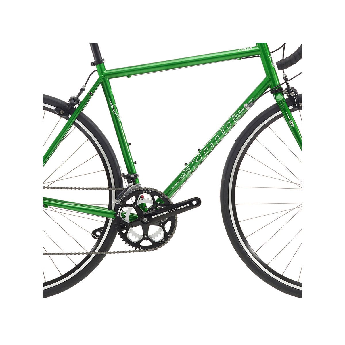 Kona Honky Tonk, gloss green w/ white & silver decals - Bild 3