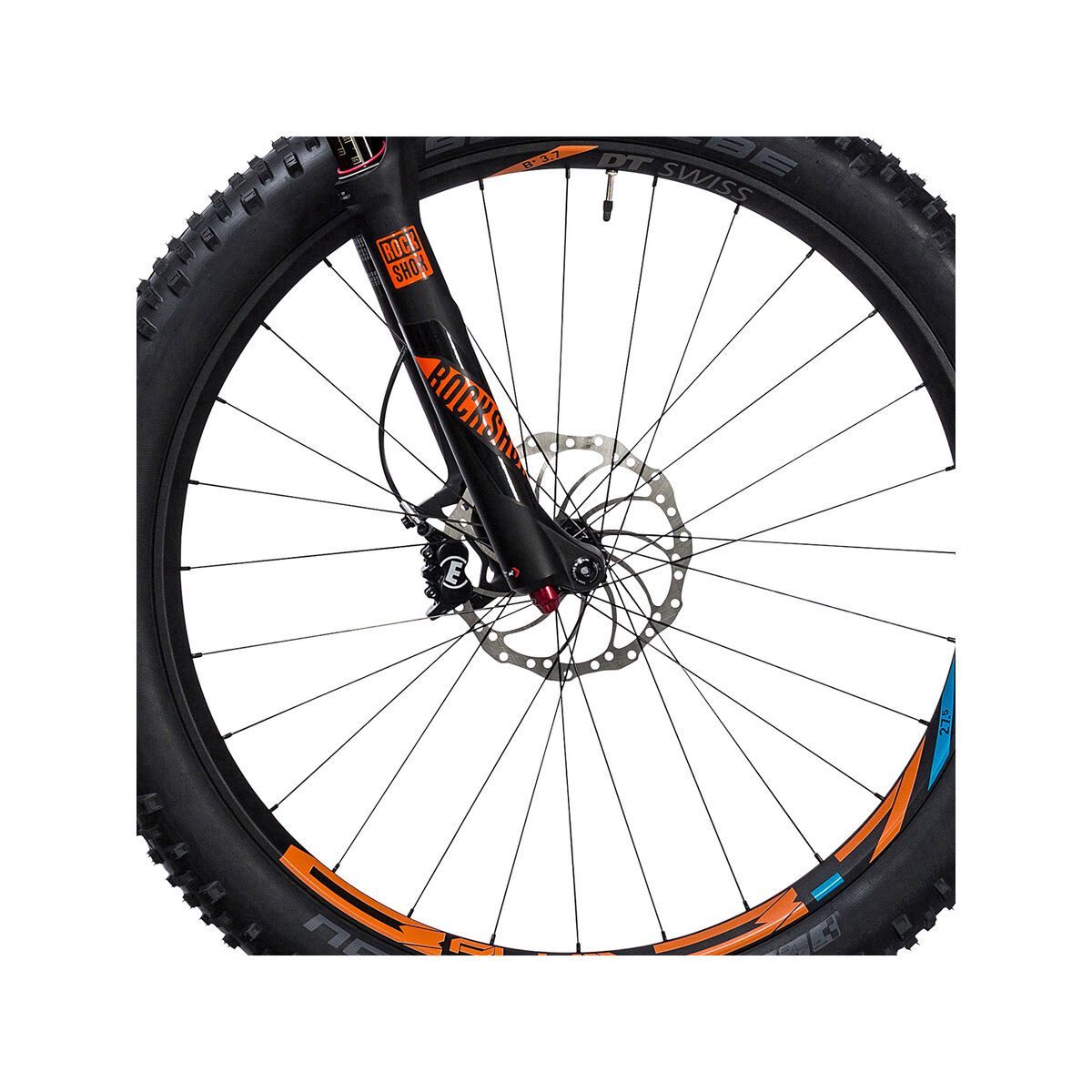 Cube Stereo Hybrid 140 HPA SL 500 27.5+, petrol´n´flashorange - Bild 2