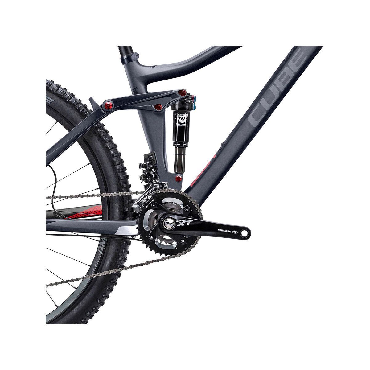 Cube Stereo 140 Super HPC Race 27.5, carbon/flashred - Bild 3