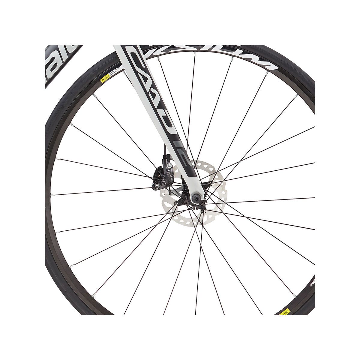 Cannondale CAAD12 Disc Ultegra 3, jet black w/ charcoal grey and primer grey, gloss - Bild 3